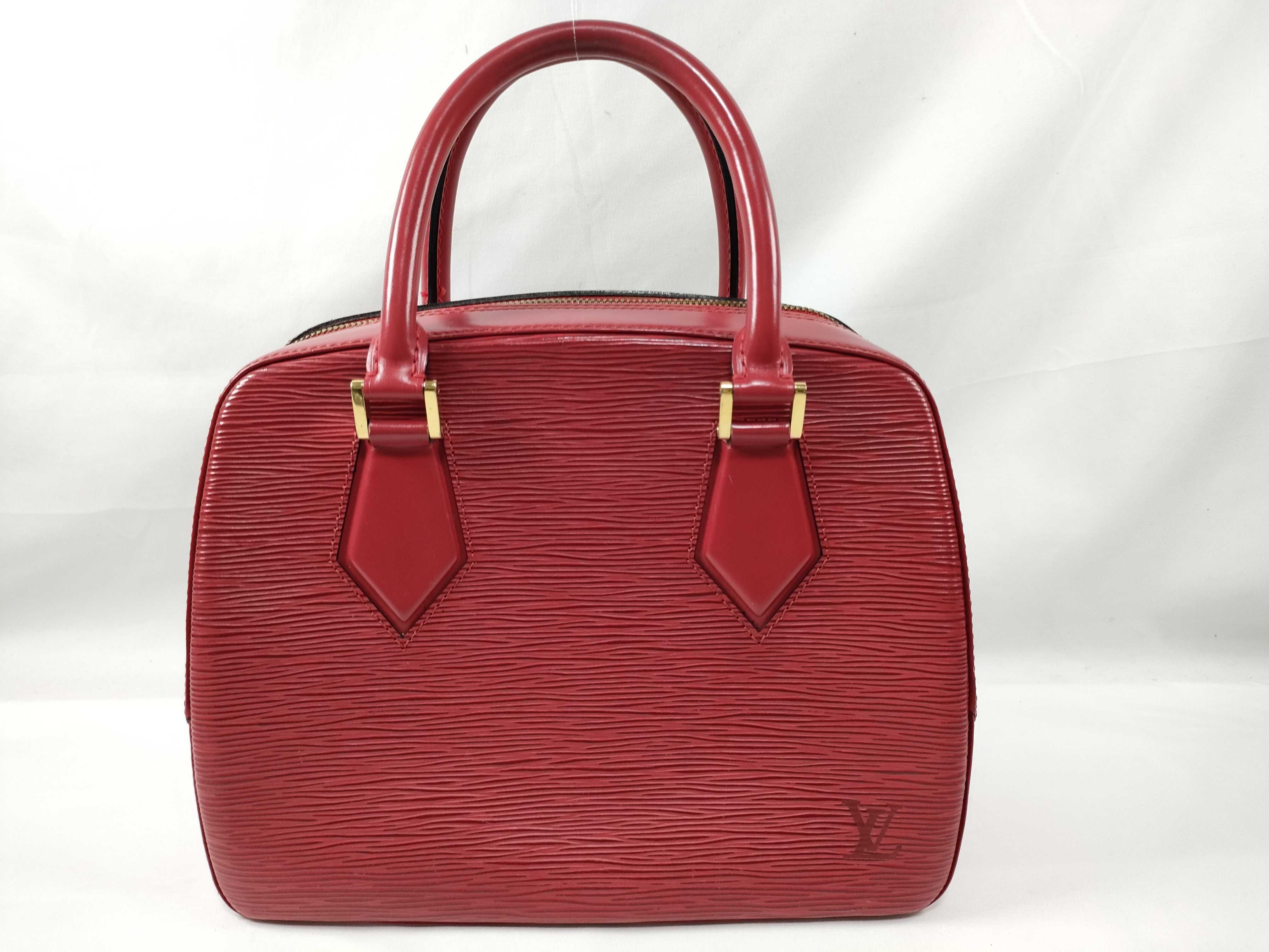 Epi M52047 Epi Sablon Castilian Red Handbag