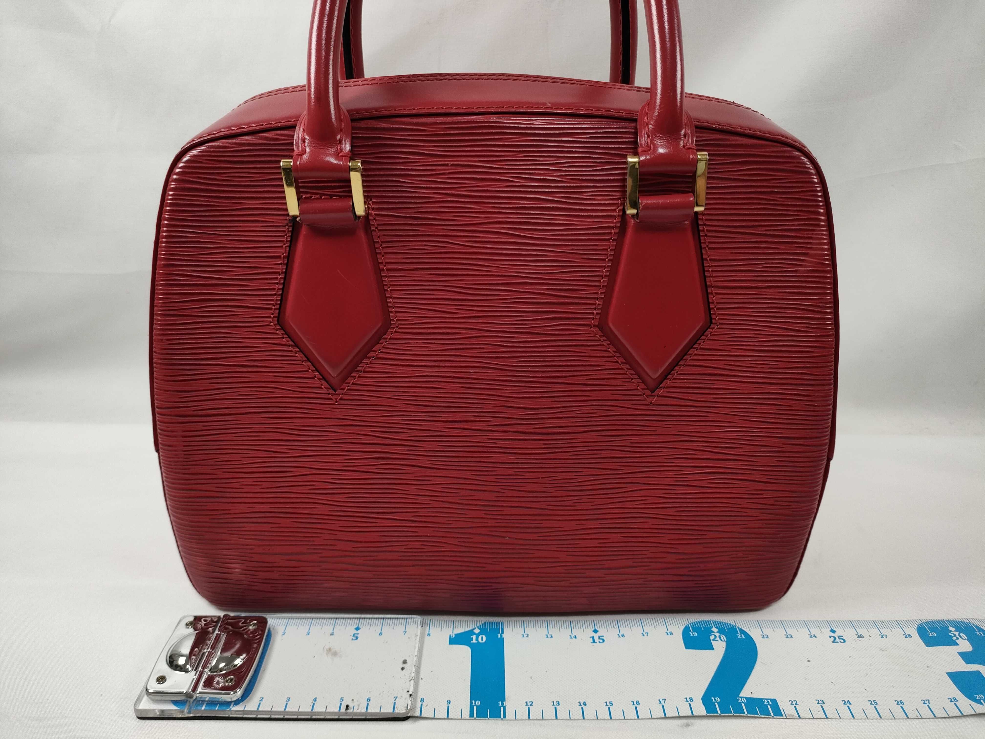 Epi M52047 Epi Sablon Castilian Red Handbag — view 2