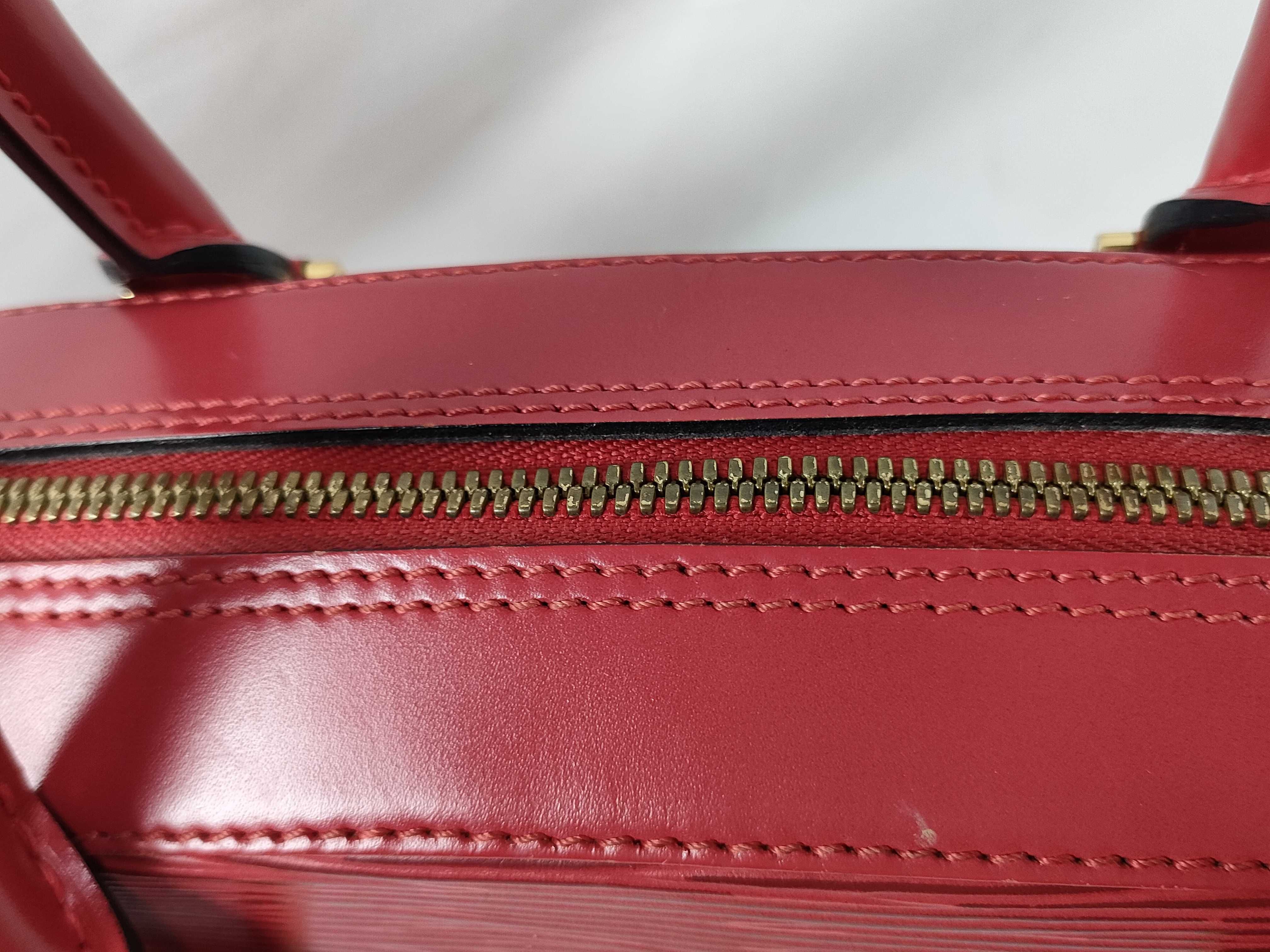 Epi M52047 Epi Sablon Castilian Red Handbag — view 7