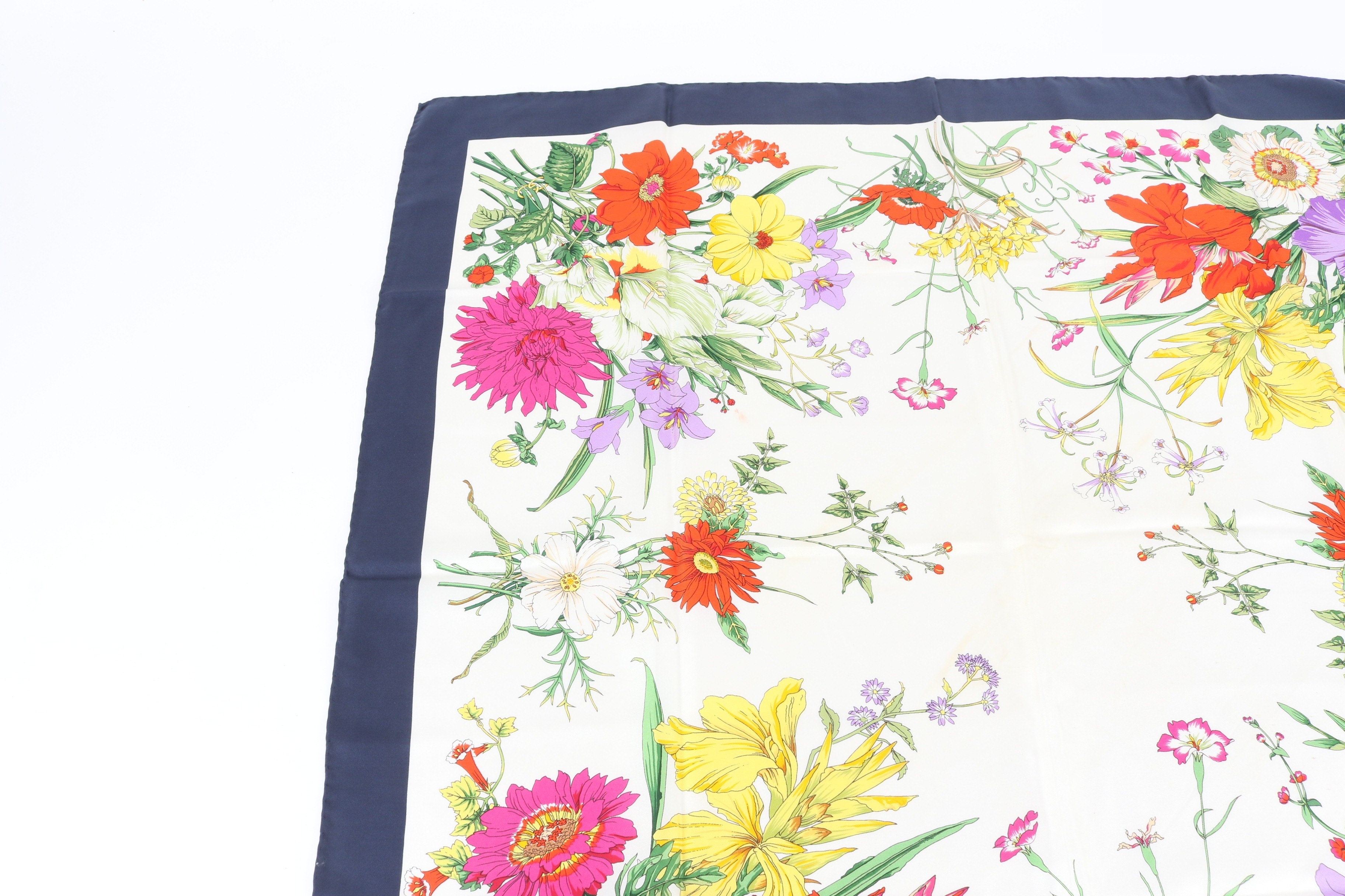 Flora floral scarf — view 2
