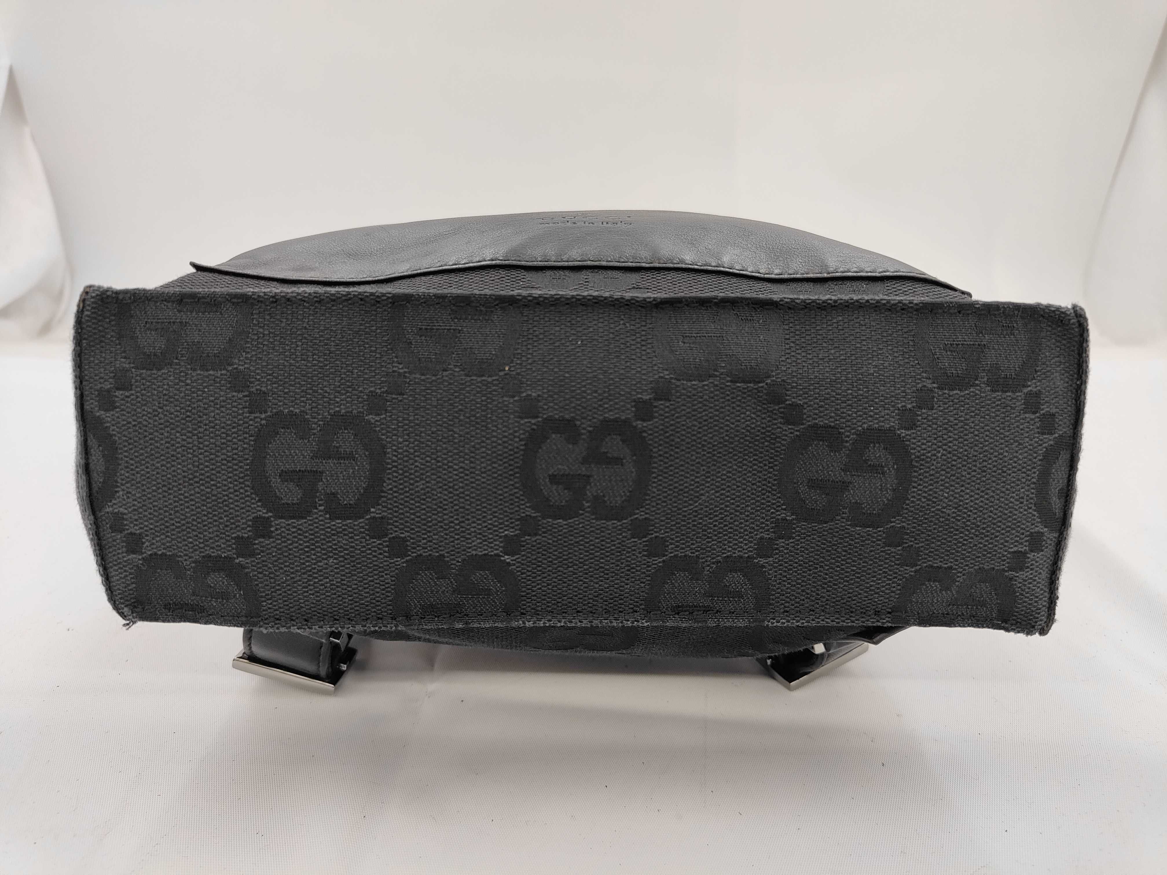 GG Canvas 002113 Black Backpack — view 11