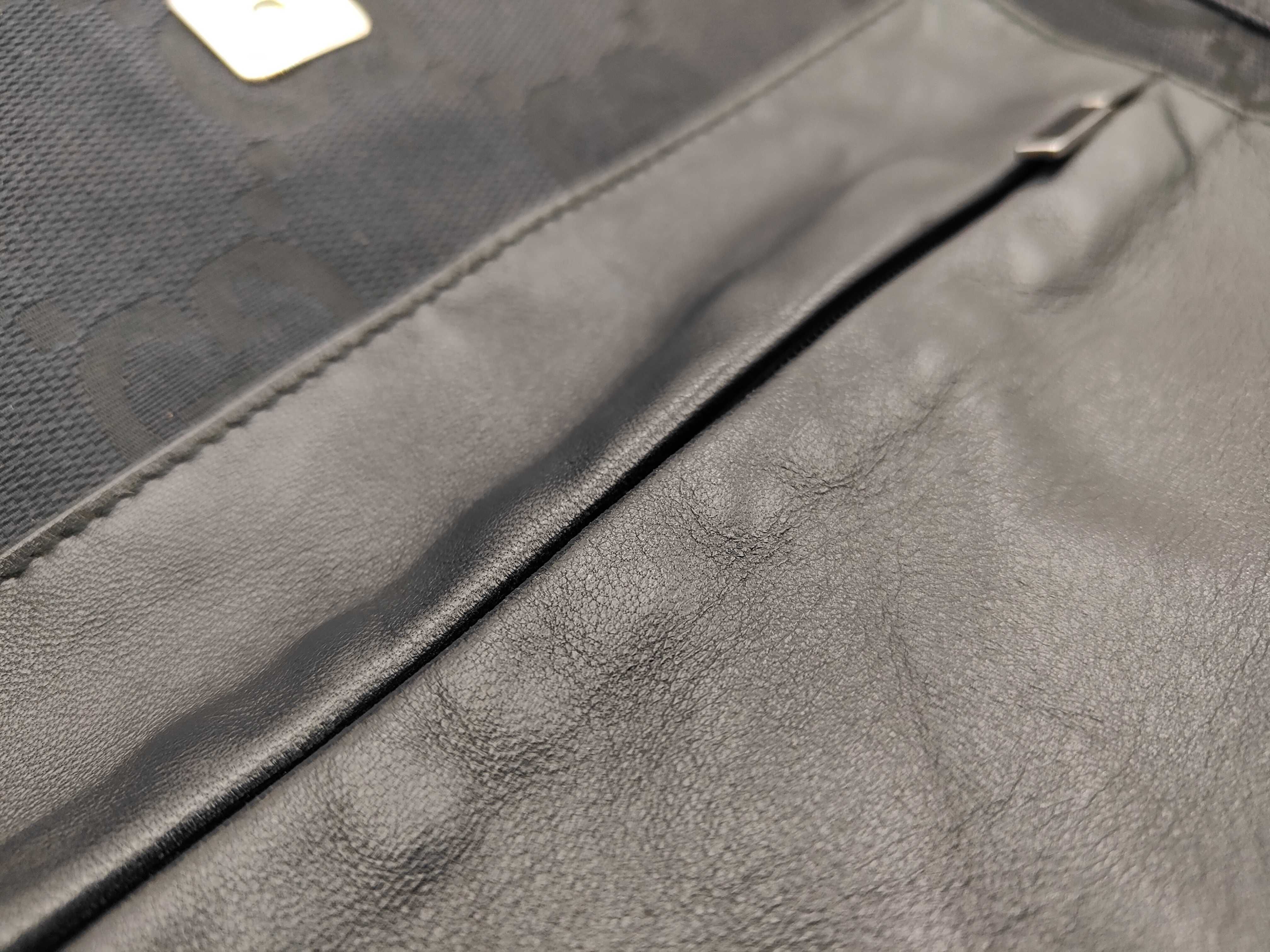 GG Canvas 002113 Black Backpack — view 10