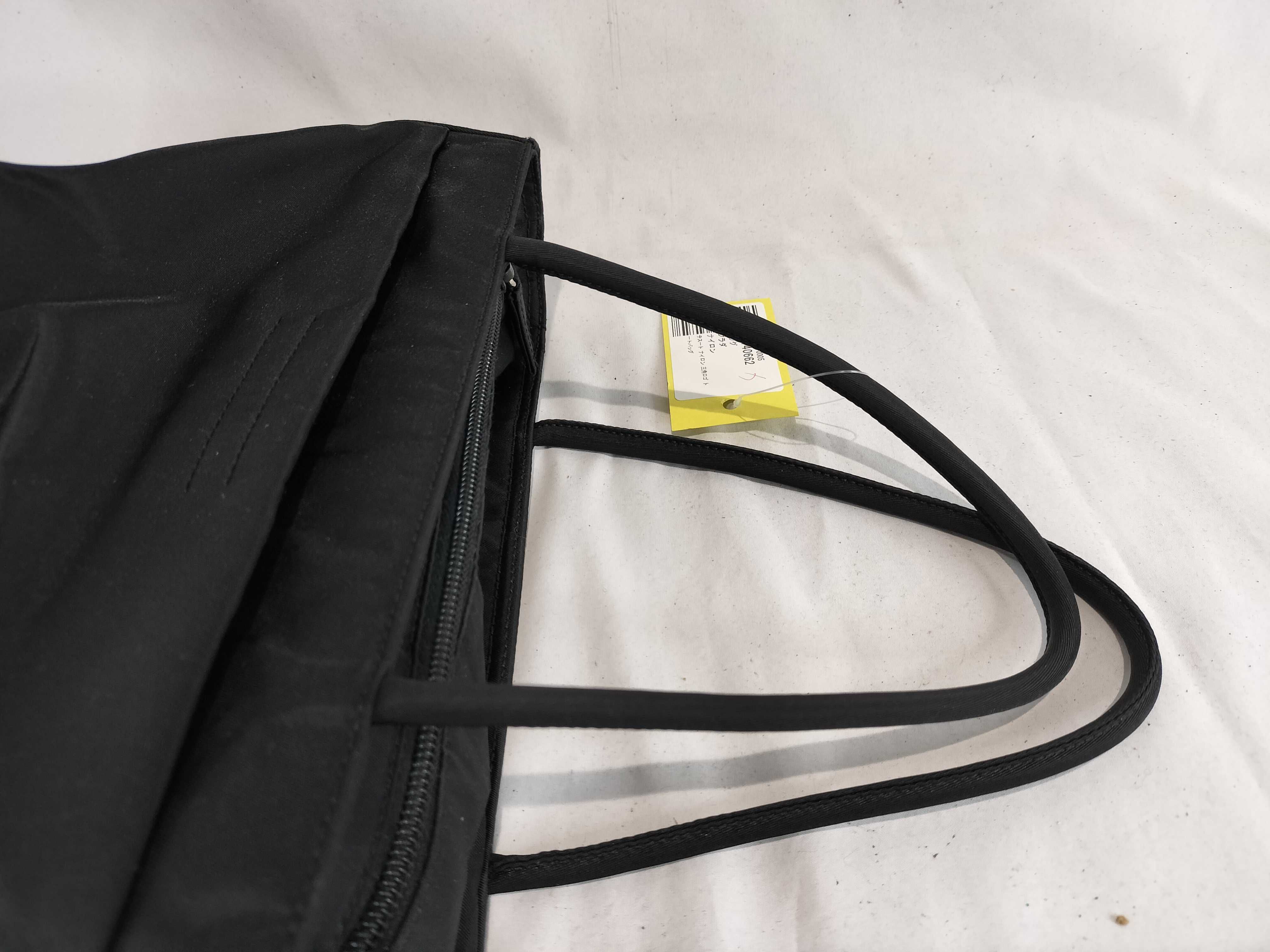 Nylon Tessuto Nylon Triangle Logo Tote Bag — view 3