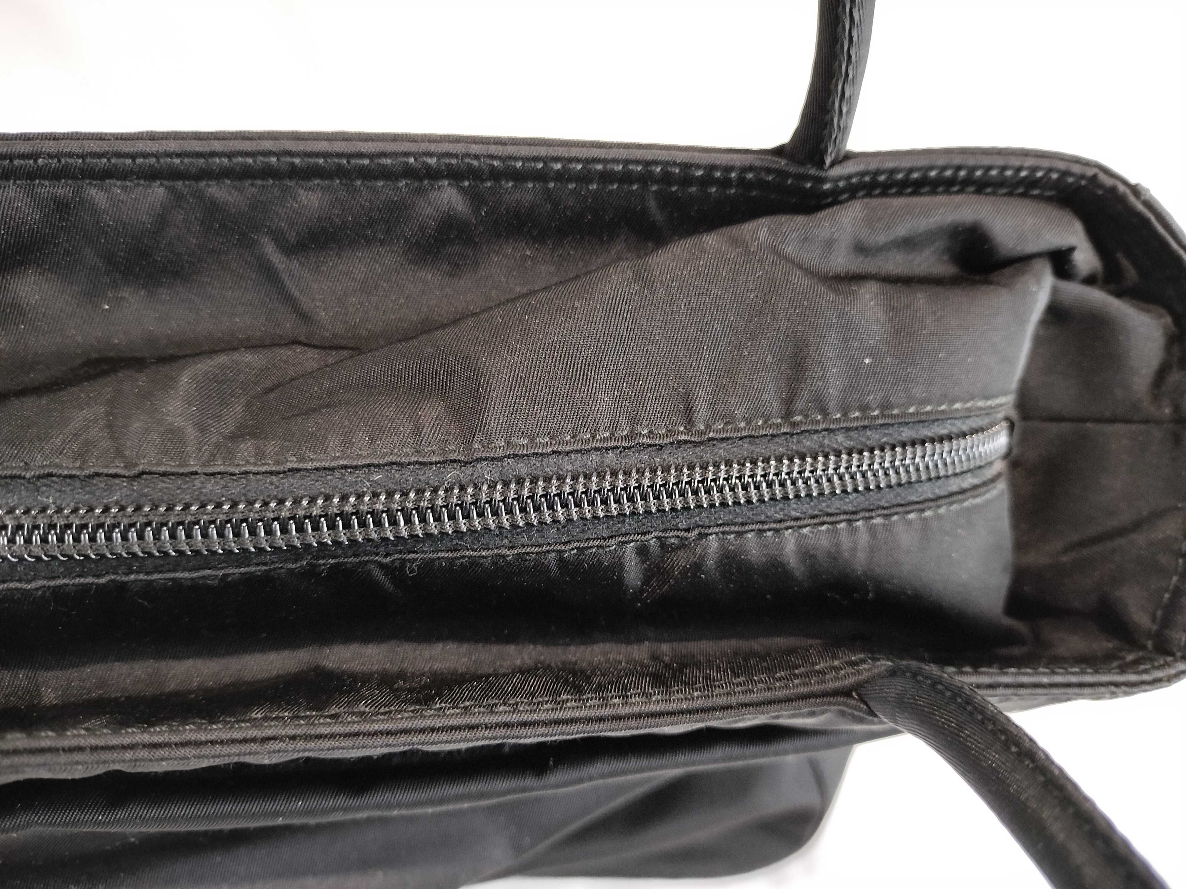 Nylon Tessuto Nylon Triangle Logo Tote Bag — view 8