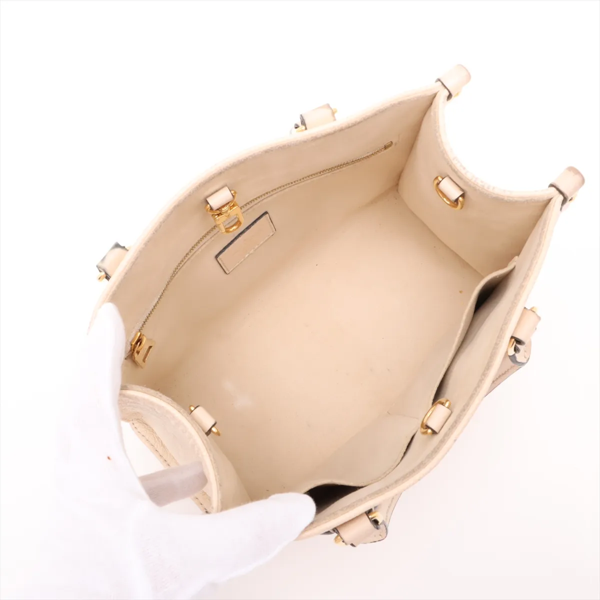 Monogram Empreinte On the Go PM M46569 Beige RFID reaction available — view 8