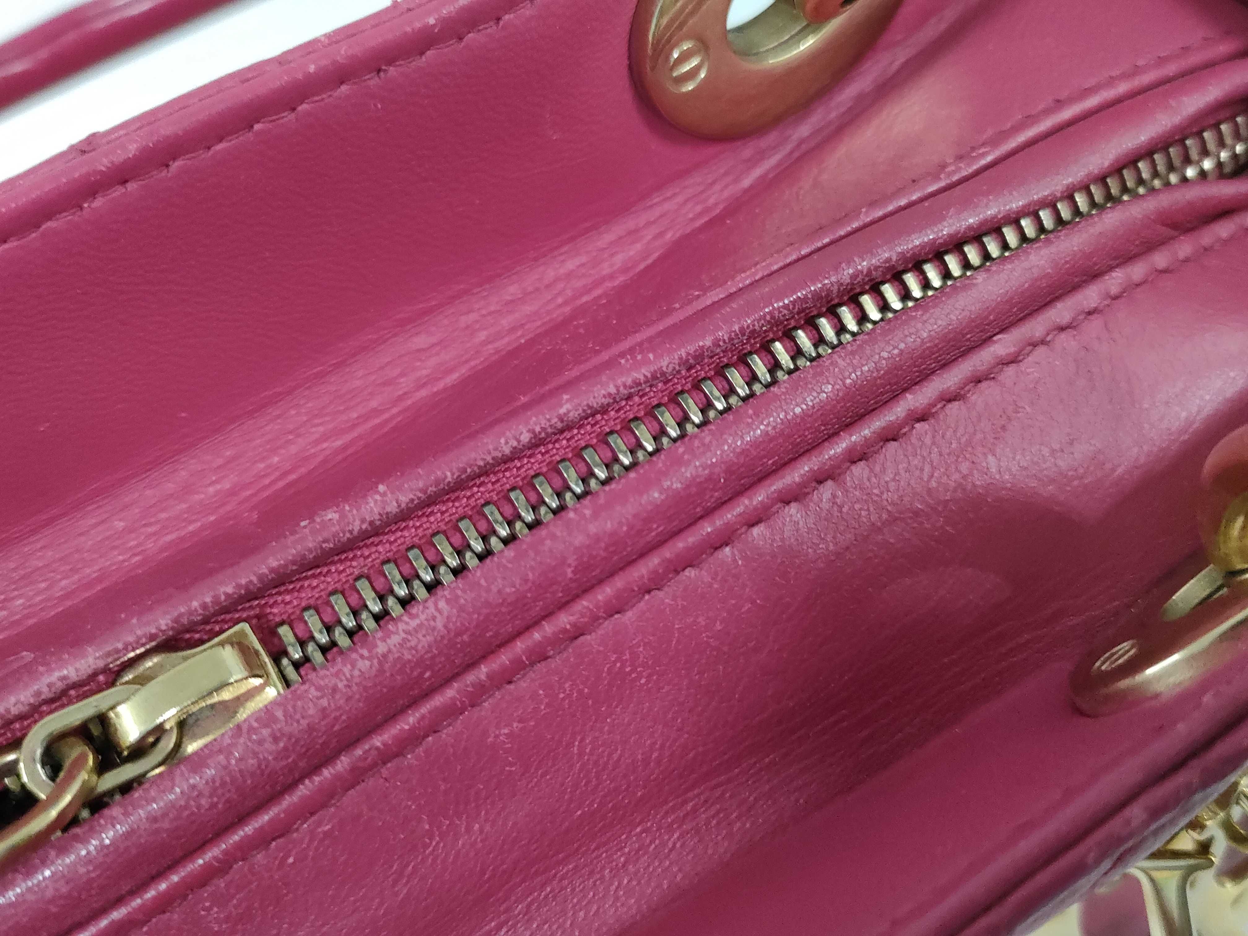 Lady Dior 2-Way Lambskin Handbag — view 10