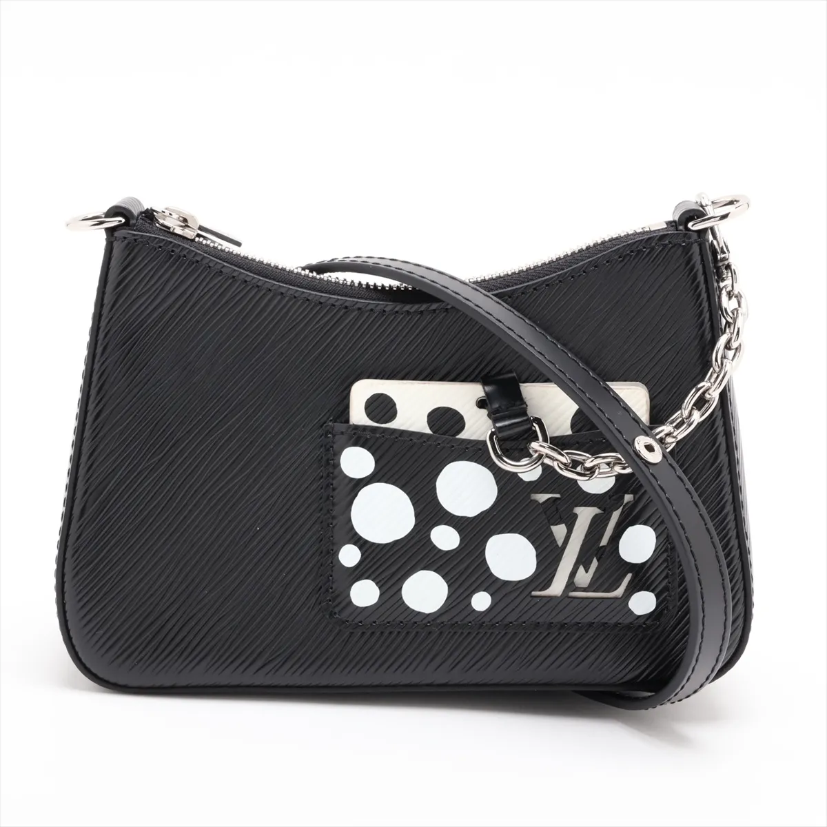 x Yayoi Kusama Epi Marellini M21703 Black x White RFID Compatible with Mirror