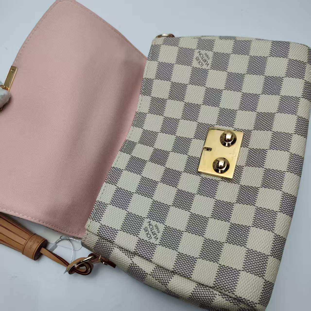 【*Shipped from: China*】LOUIS VUITTON Croisette PU Shoulder Bag — view 9