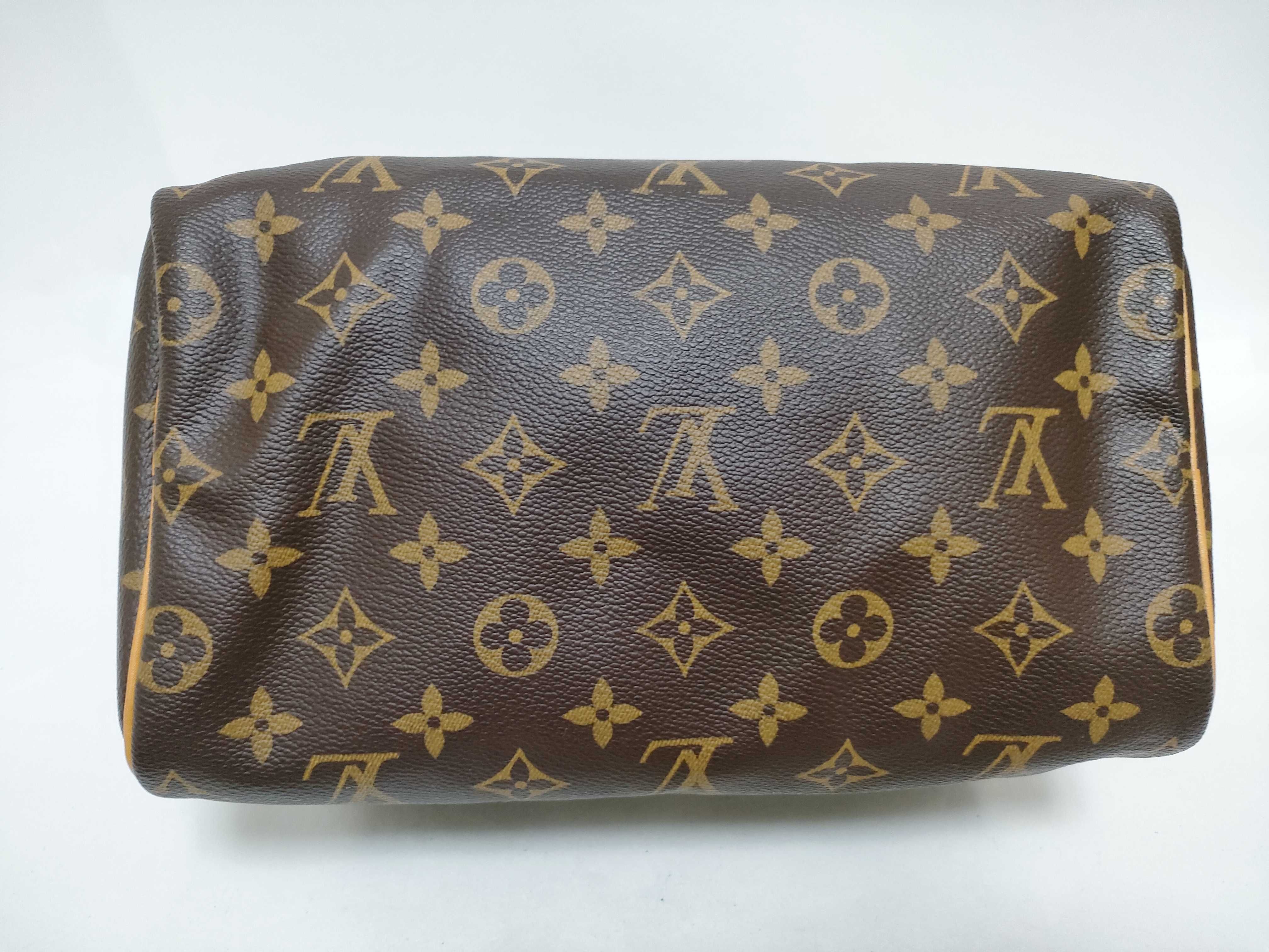 Monogram Louis Vuitton Speedy 25 Handbag (L-4) — view 8