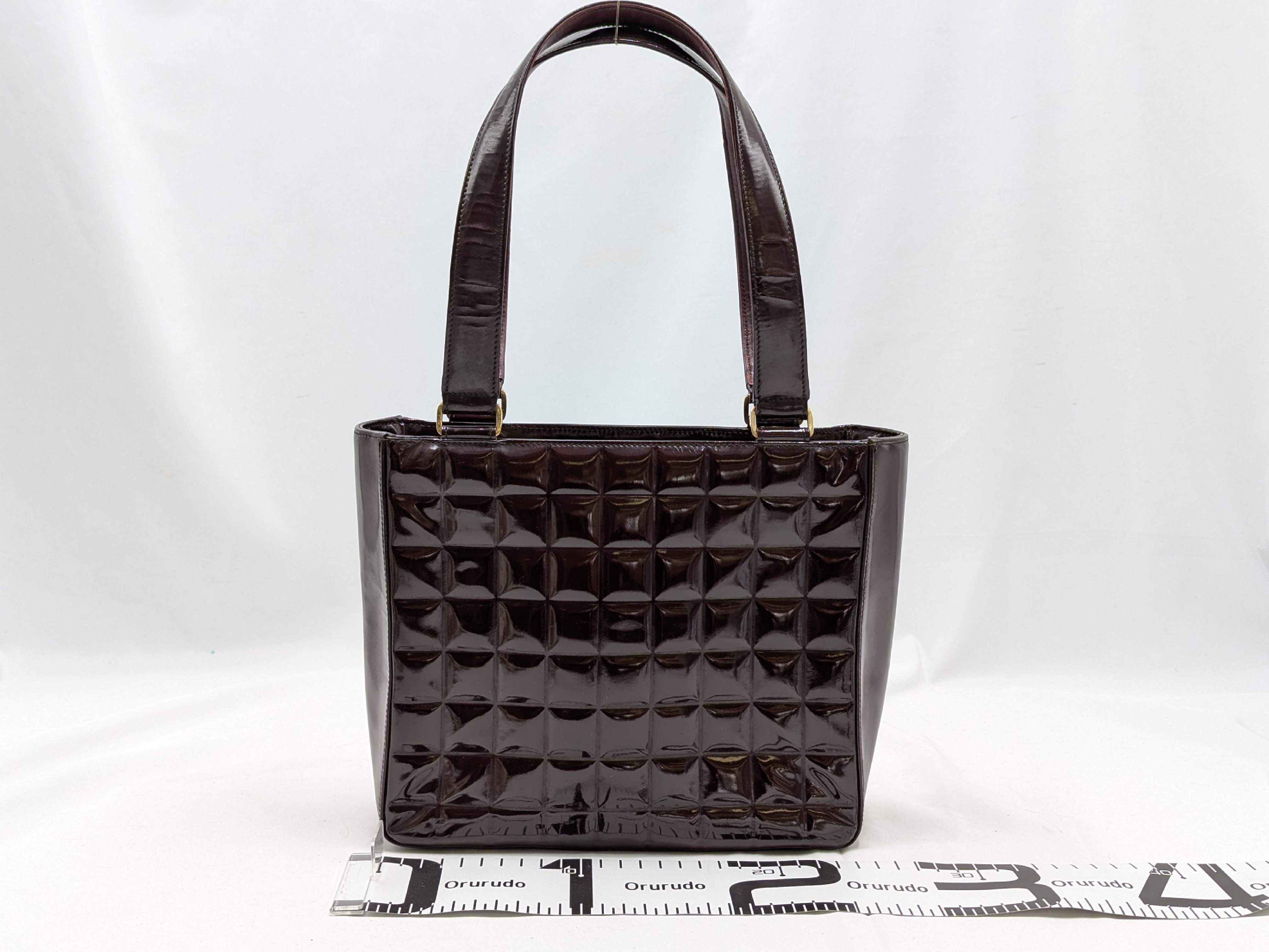 Chocolate Bar Enamel Logo Tote Bag (No. 7) — view 2