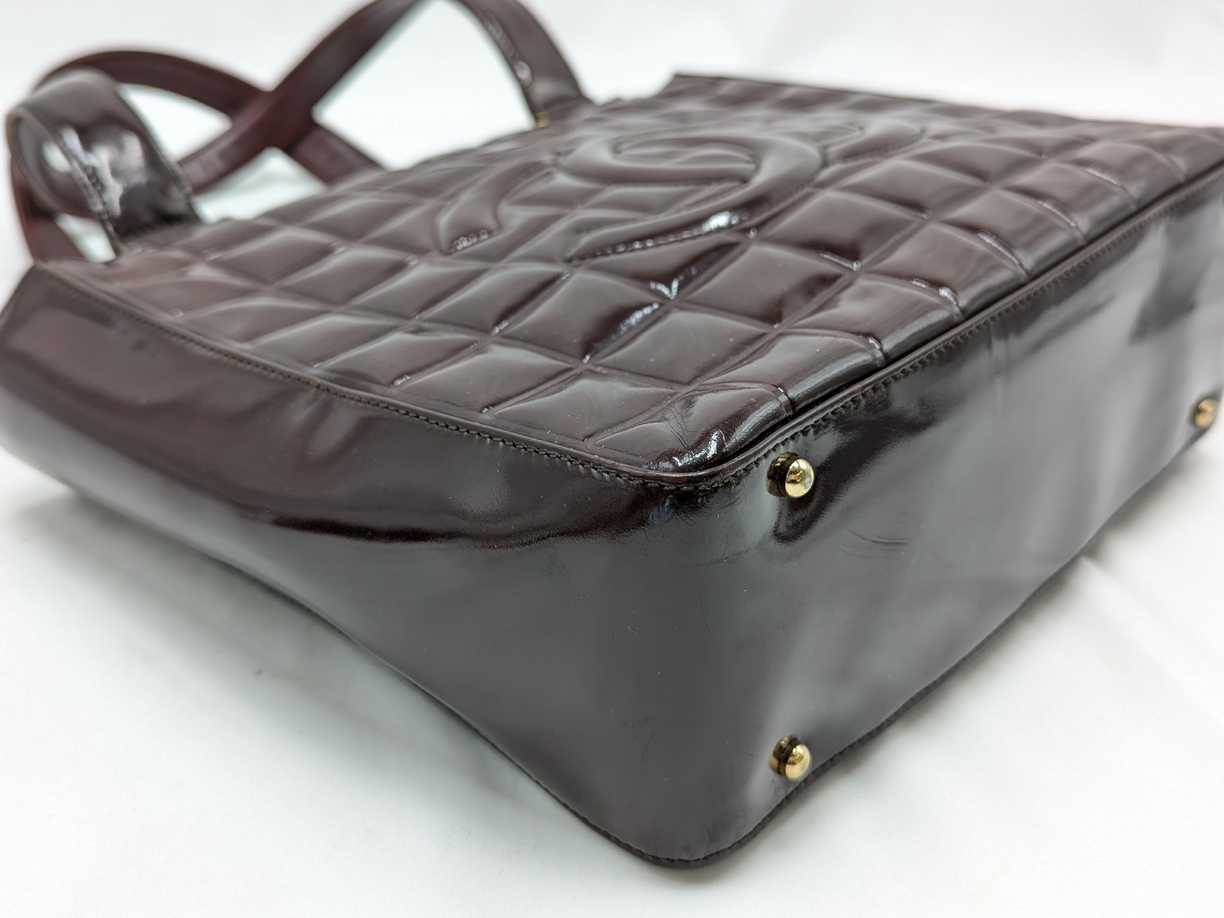 Chocolate Bar Enamel Logo Tote Bag (No. 7) — view 3