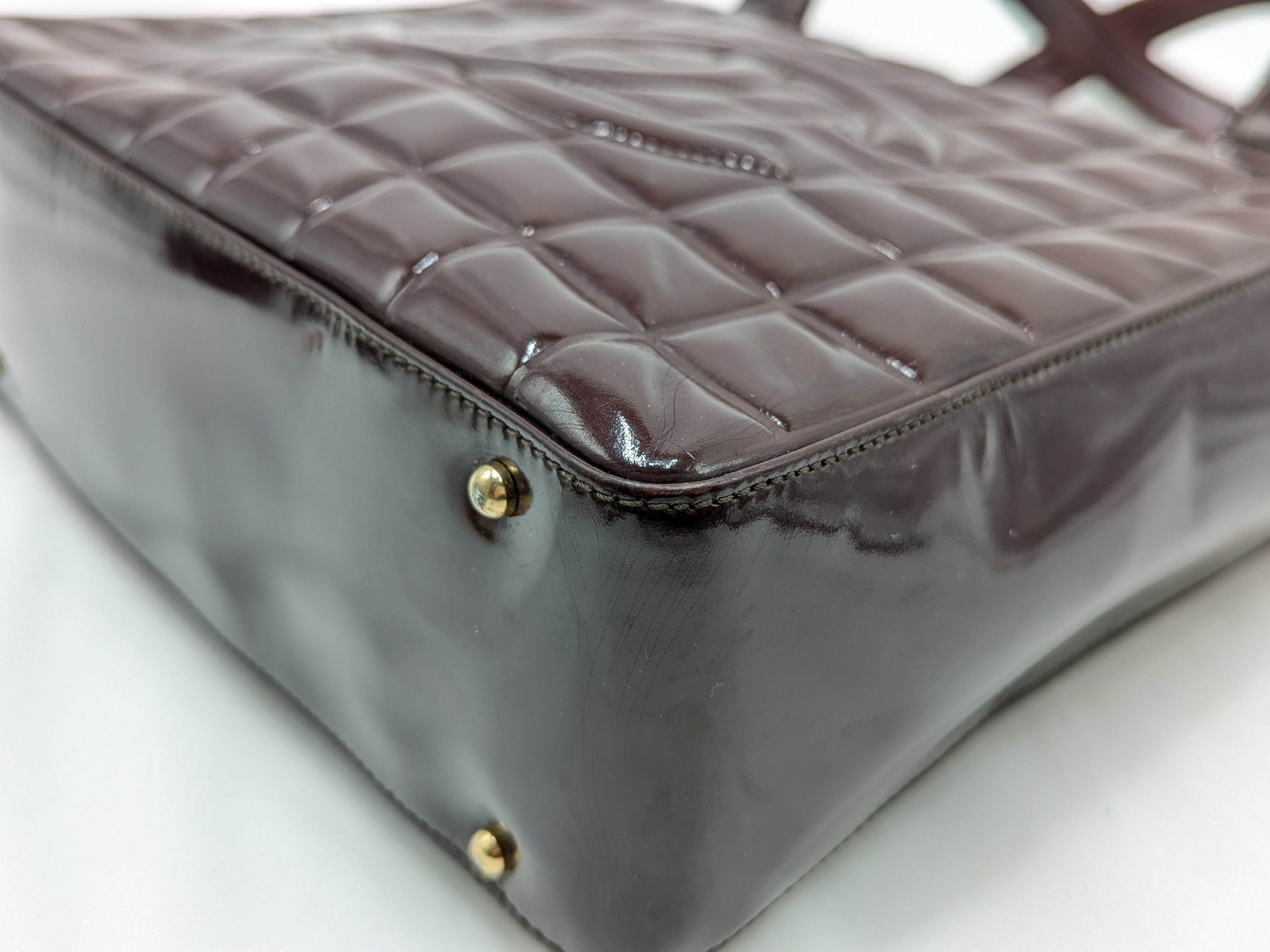 Chocolate Bar Enamel Logo Tote Bag (No. 7) — view 4