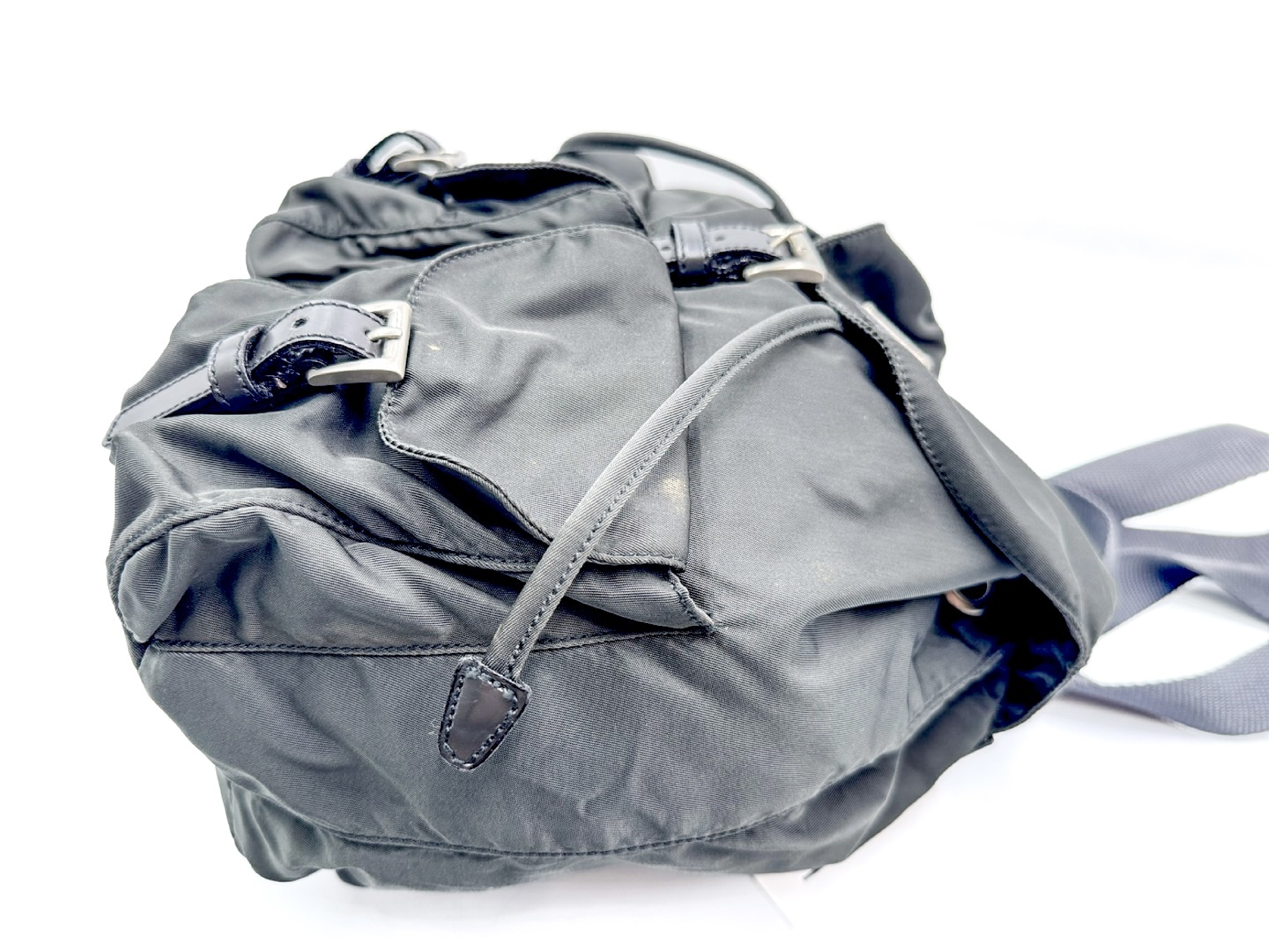 Nylon Backpack with Triangular Plate — view 5