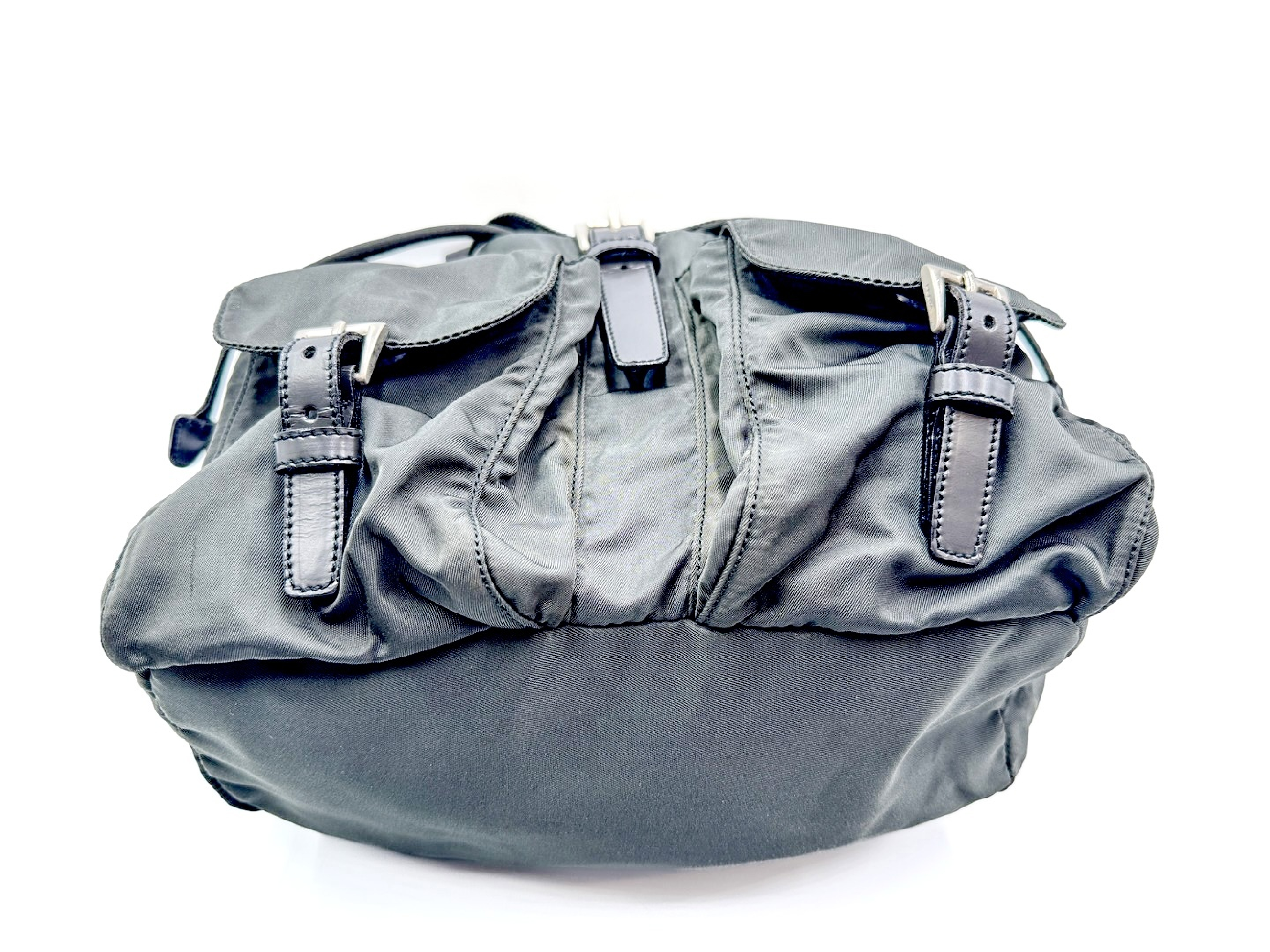 Nylon Backpack with Triangular Plate — view 8