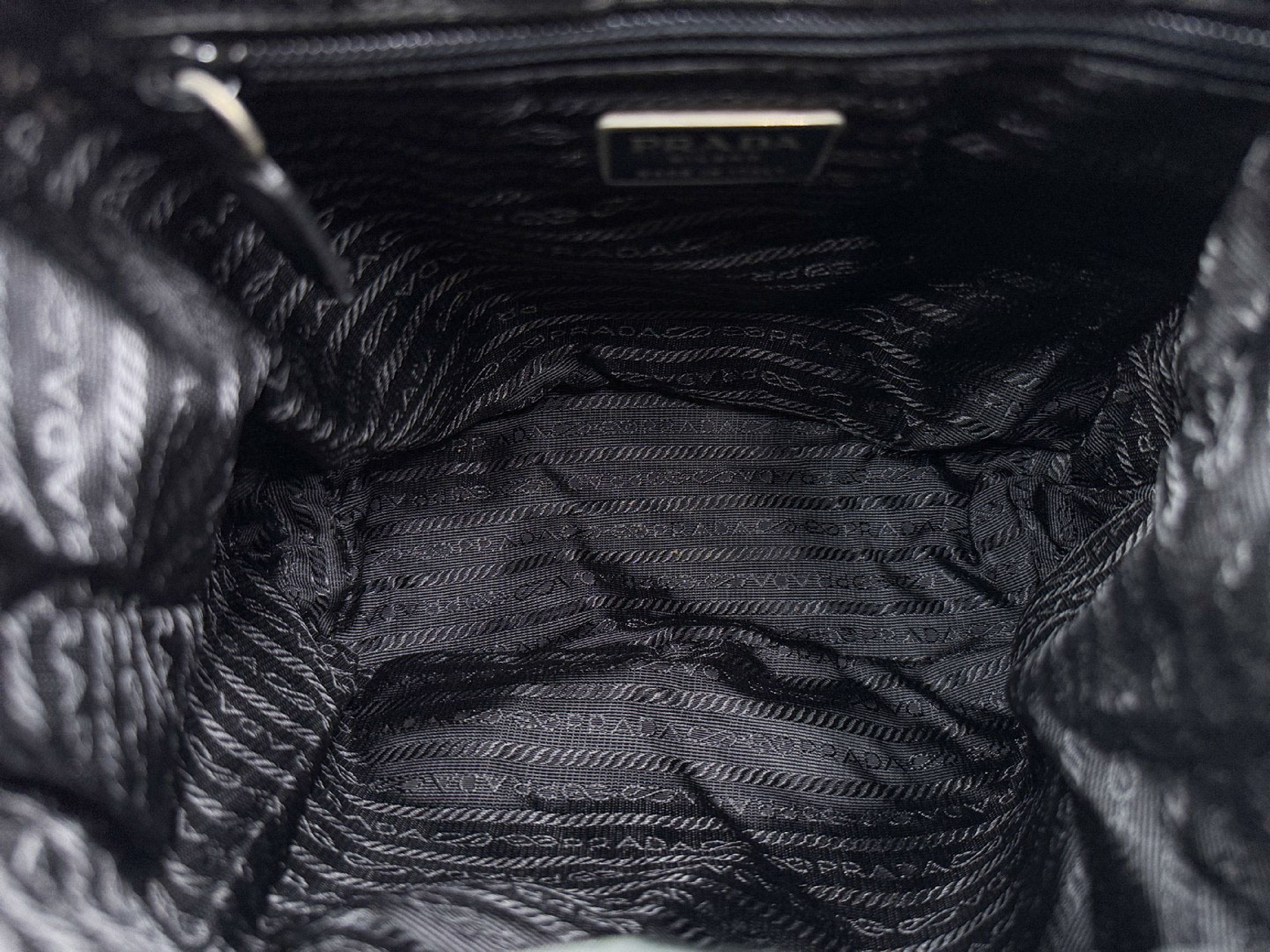 Nylon Backpack with Triangular Plate — view 10