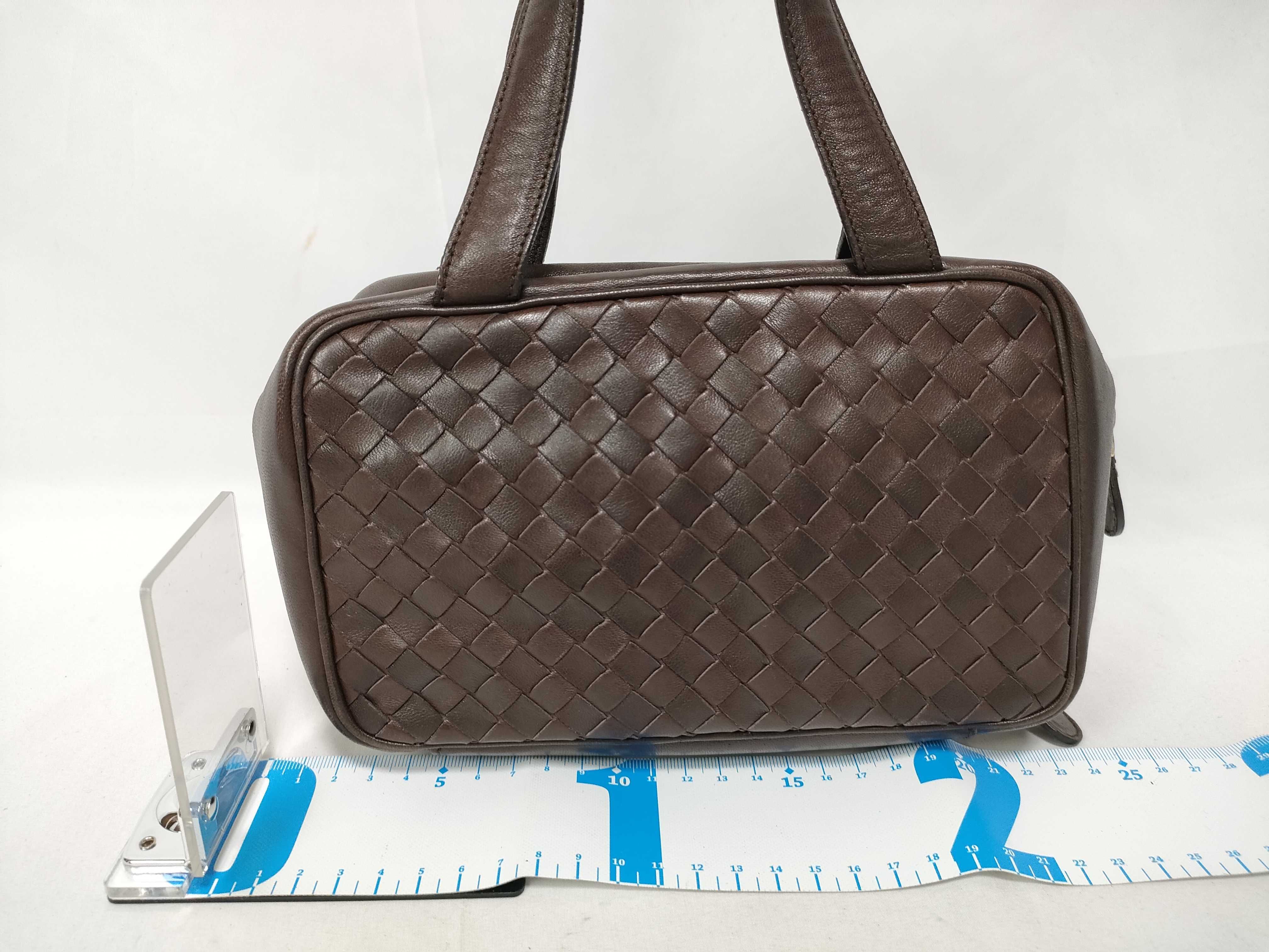 Intrecciato Mini Handbag Brown Handbag — view 2