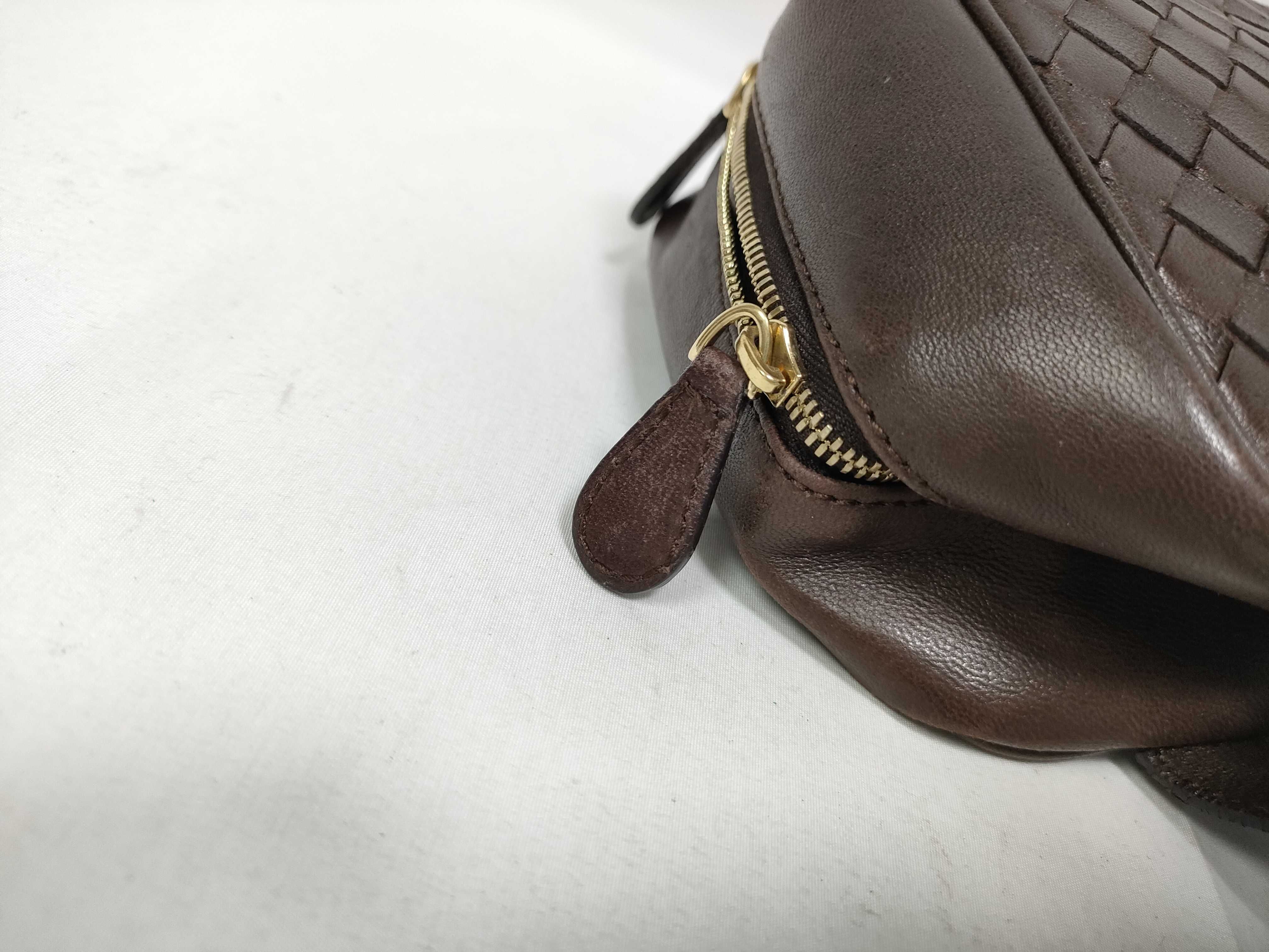 Intrecciato Mini Handbag Brown Handbag — view 11
