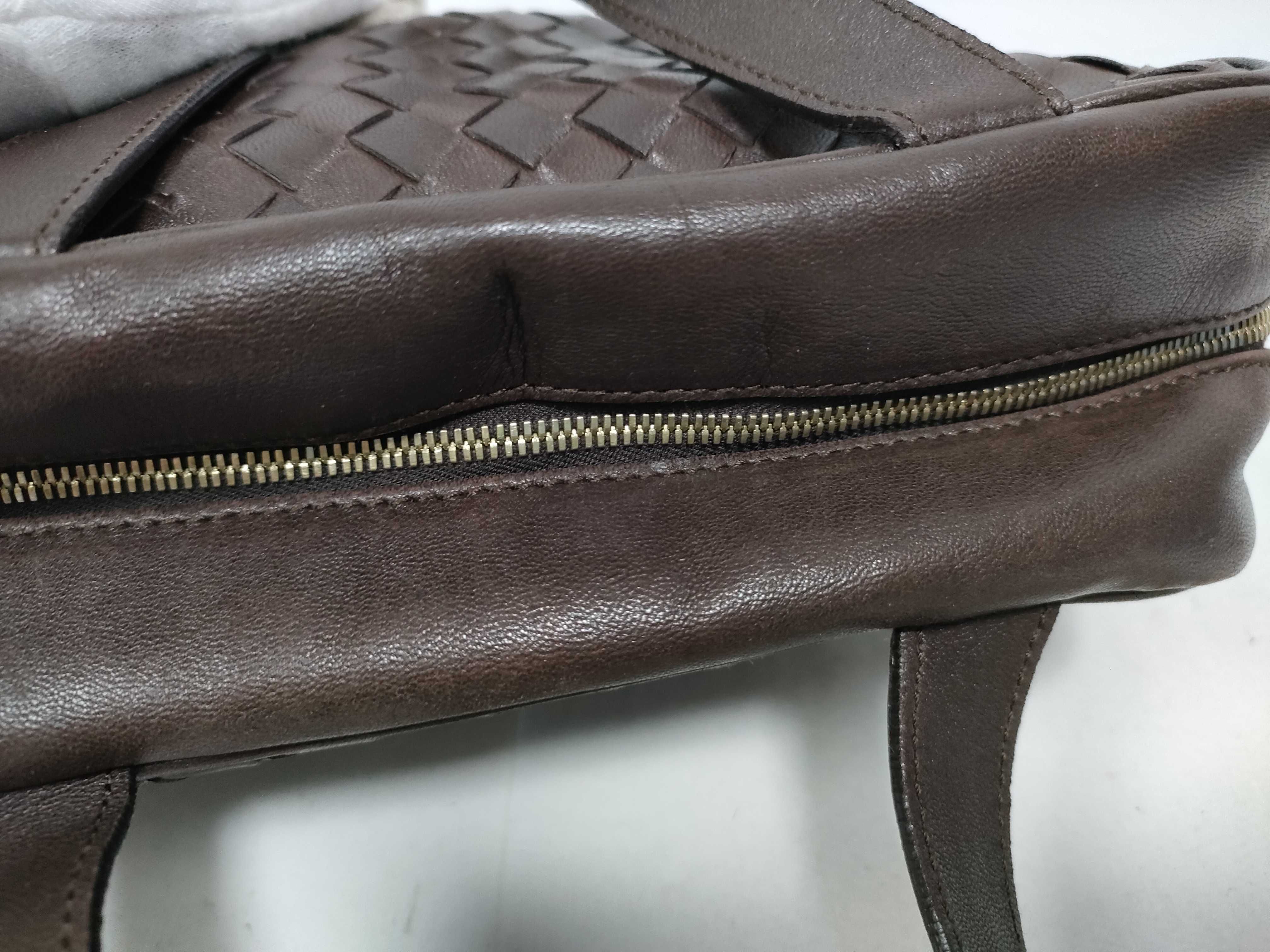 Intrecciato Mini Handbag Brown Handbag — view 12