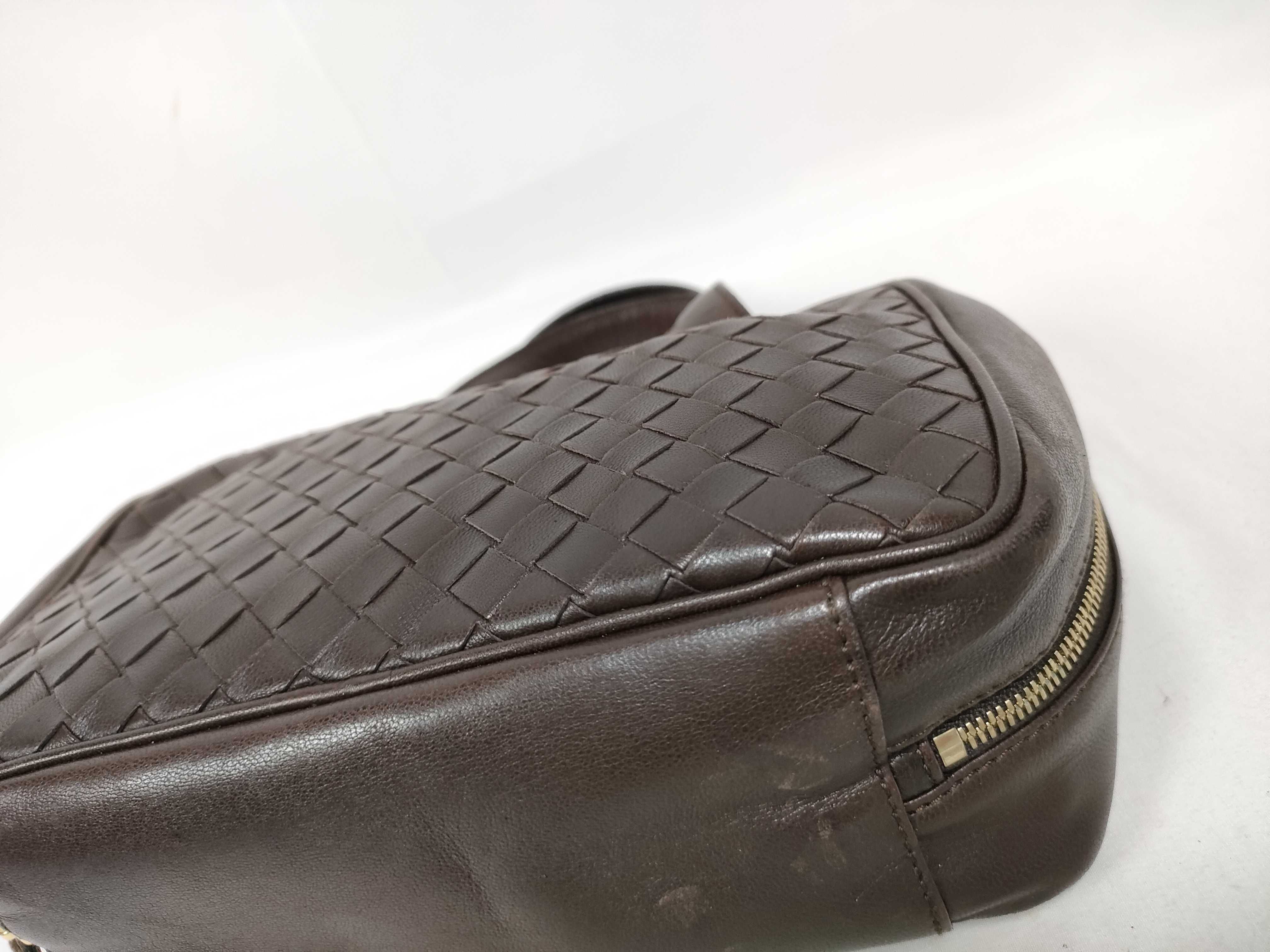 Intrecciato Mini Handbag Brown Handbag — view 4
