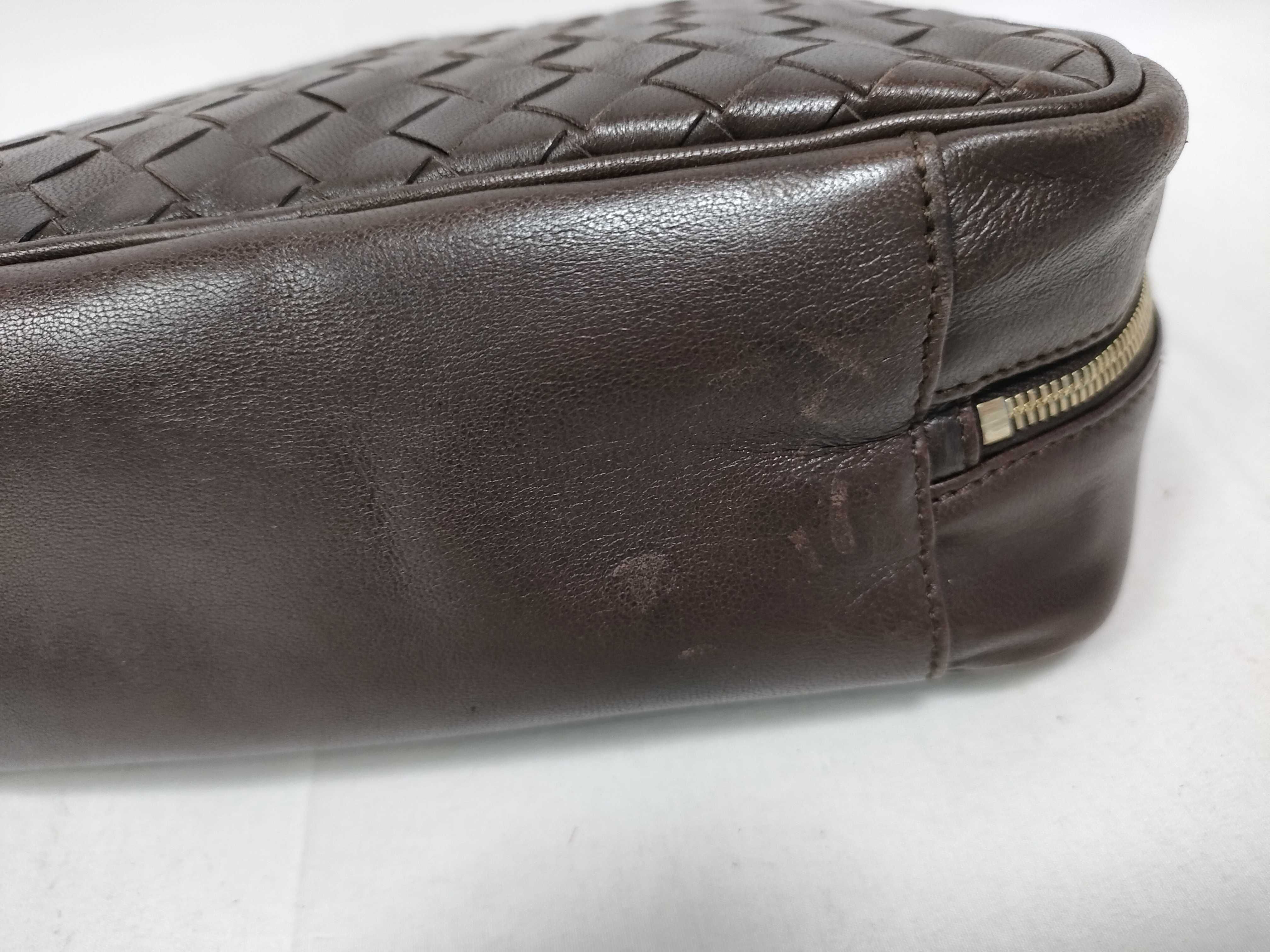 Intrecciato Mini Handbag Brown Handbag — view 5