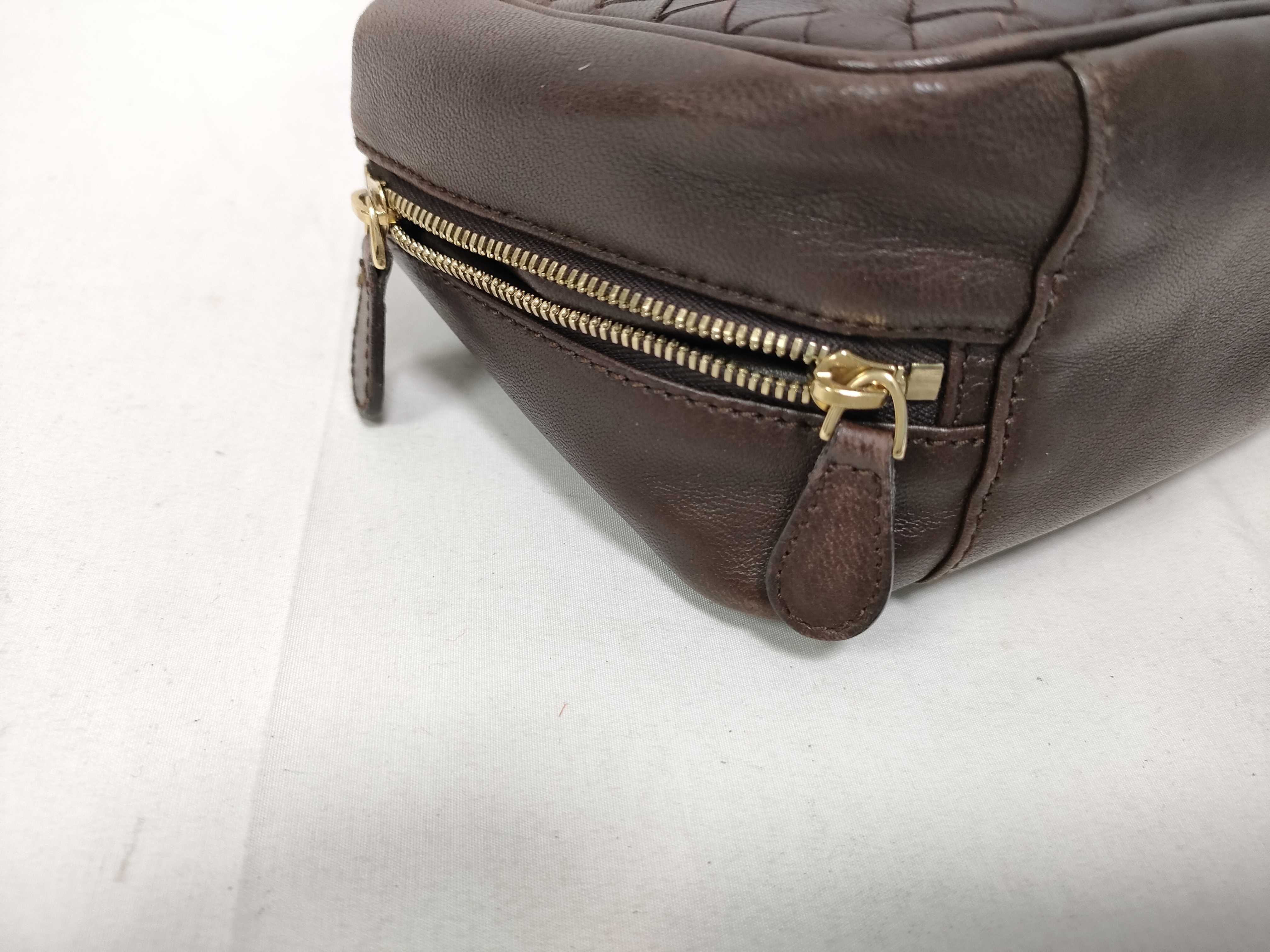 Intrecciato Mini Handbag Brown Handbag — view 7