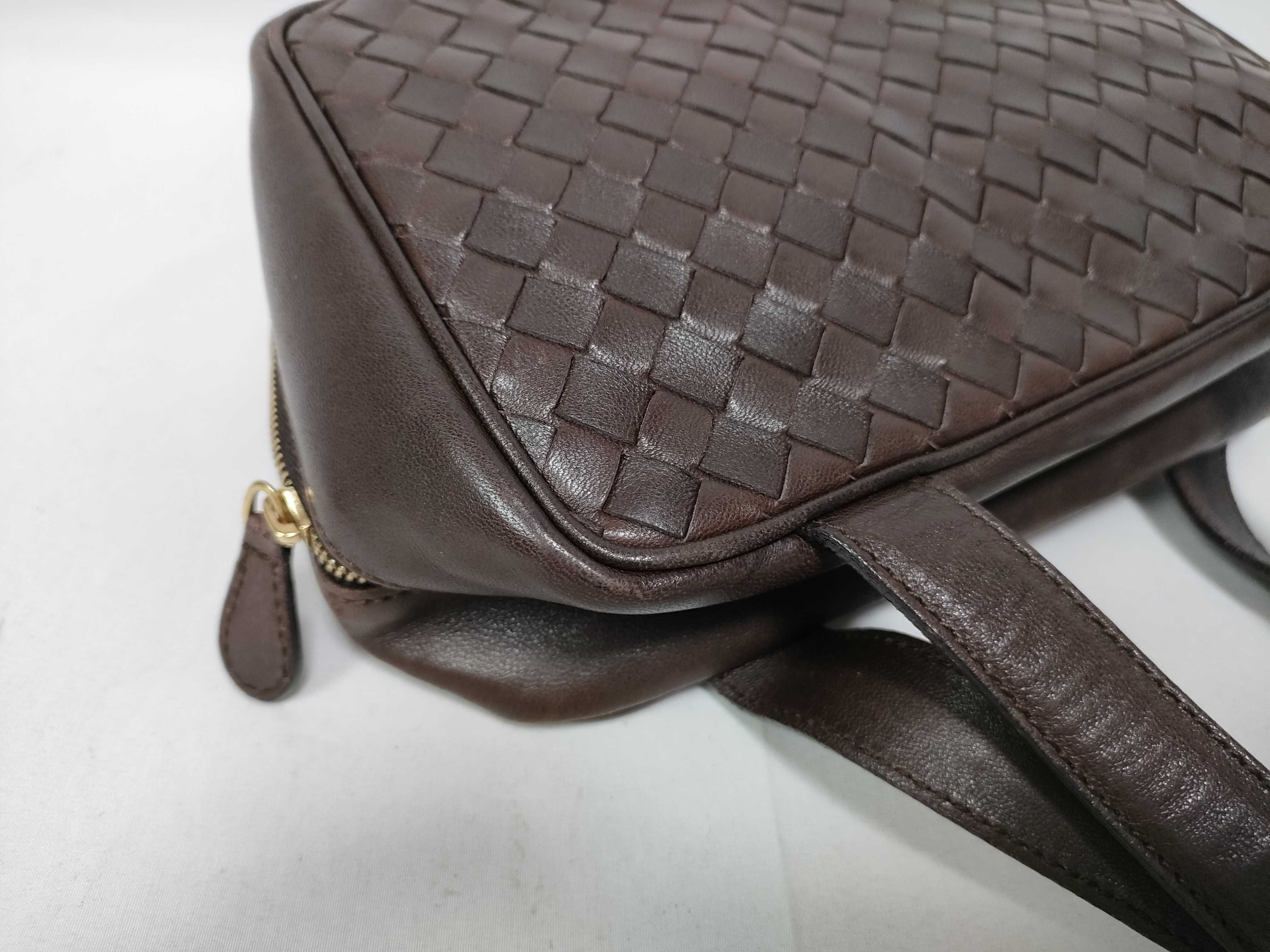 Intrecciato Mini Handbag Brown Handbag — view 10