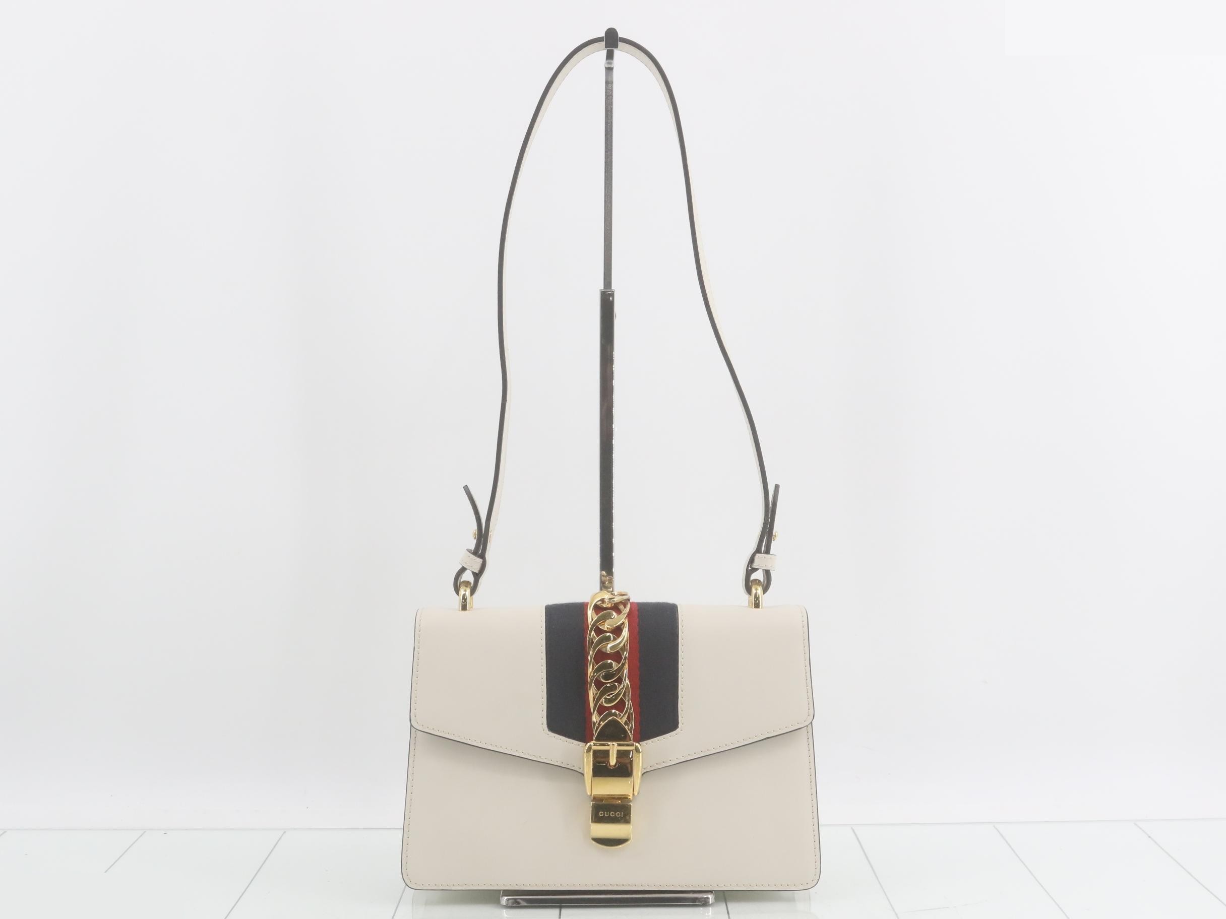 Sylvie Leather Shoulder Bag