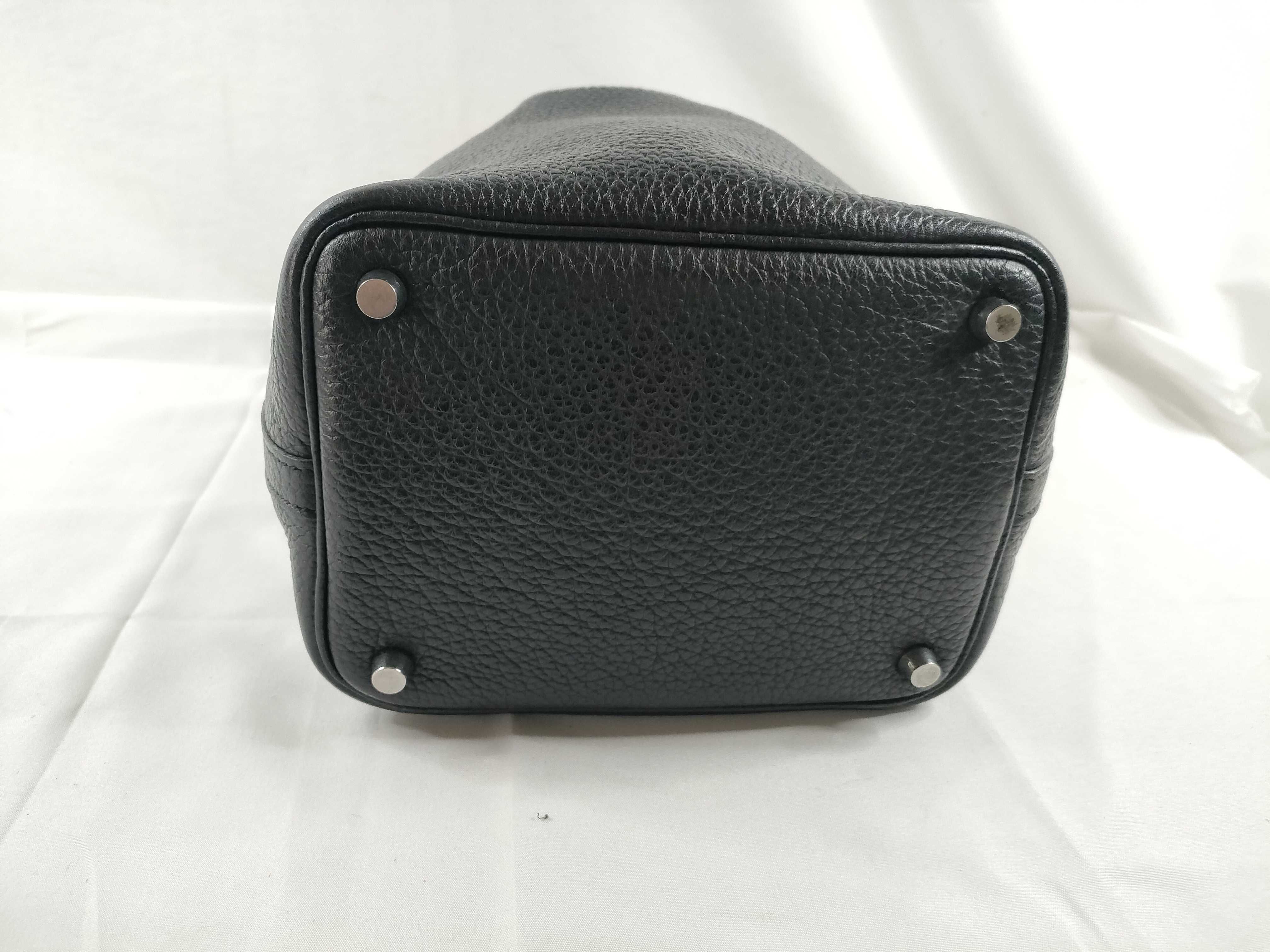 Picotin Hermes Picotin Lock PM M stamp handbag — view 4