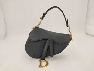 Saddle Black Handbag