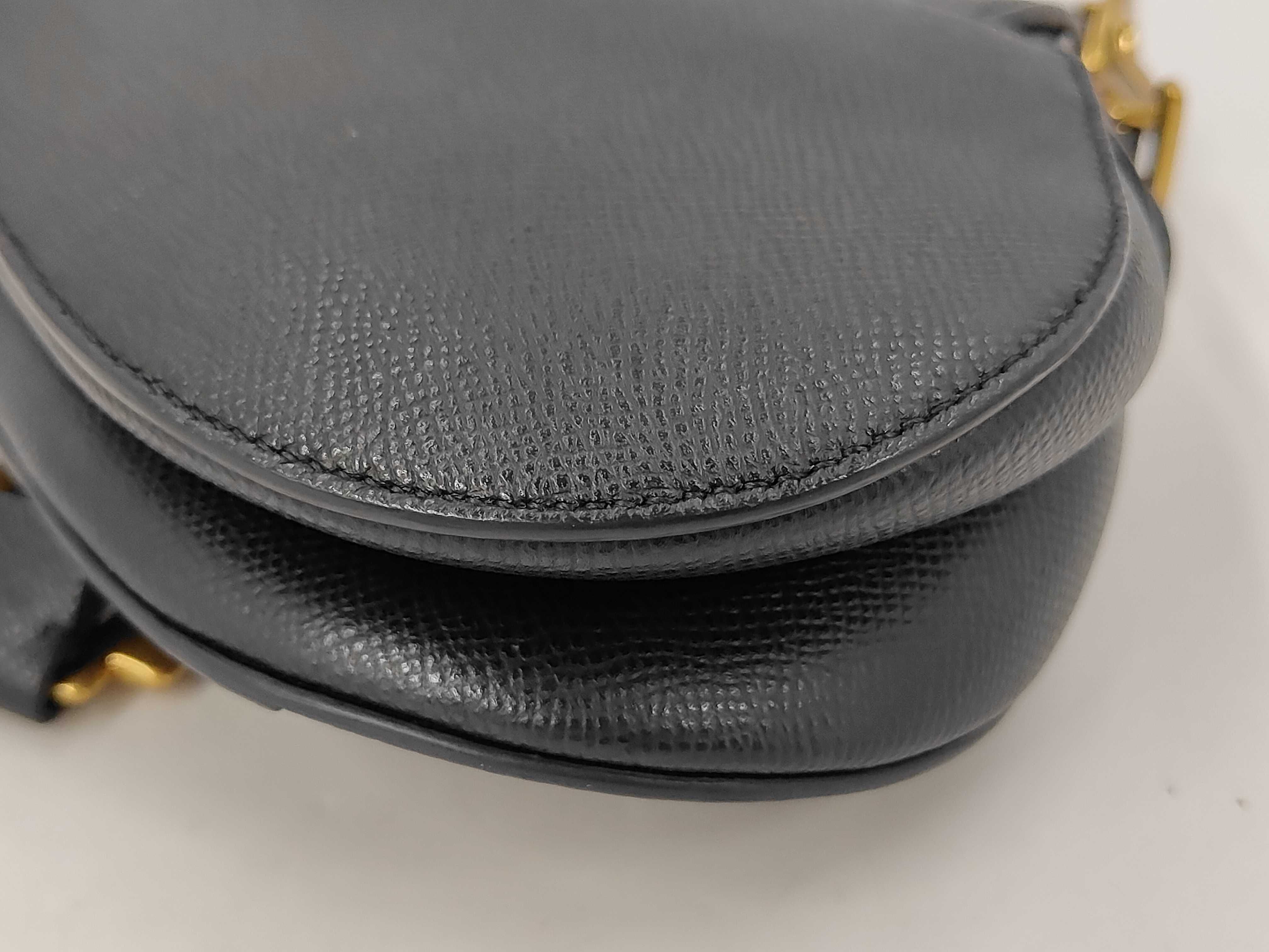 Saddle Black Handbag — view 3