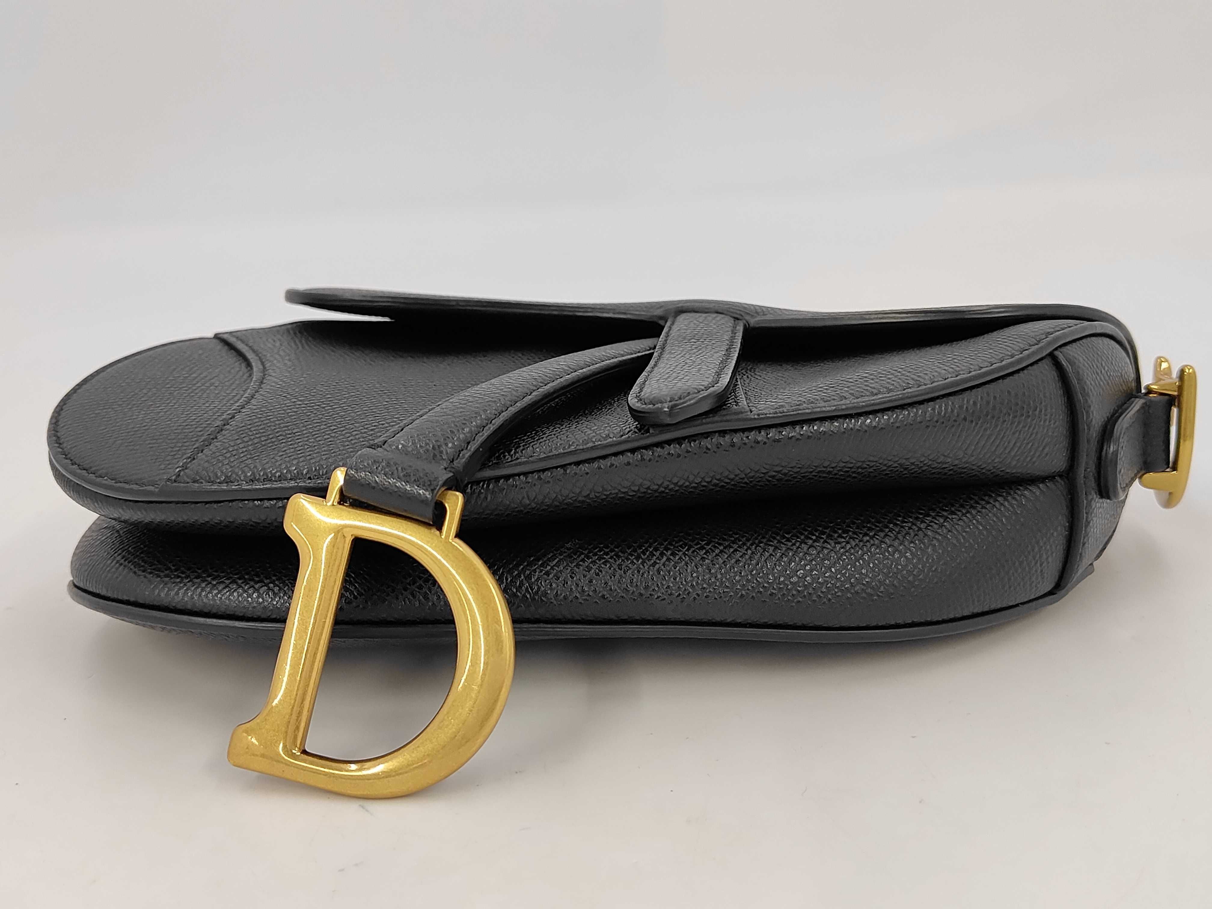 Saddle Black Handbag — view 4