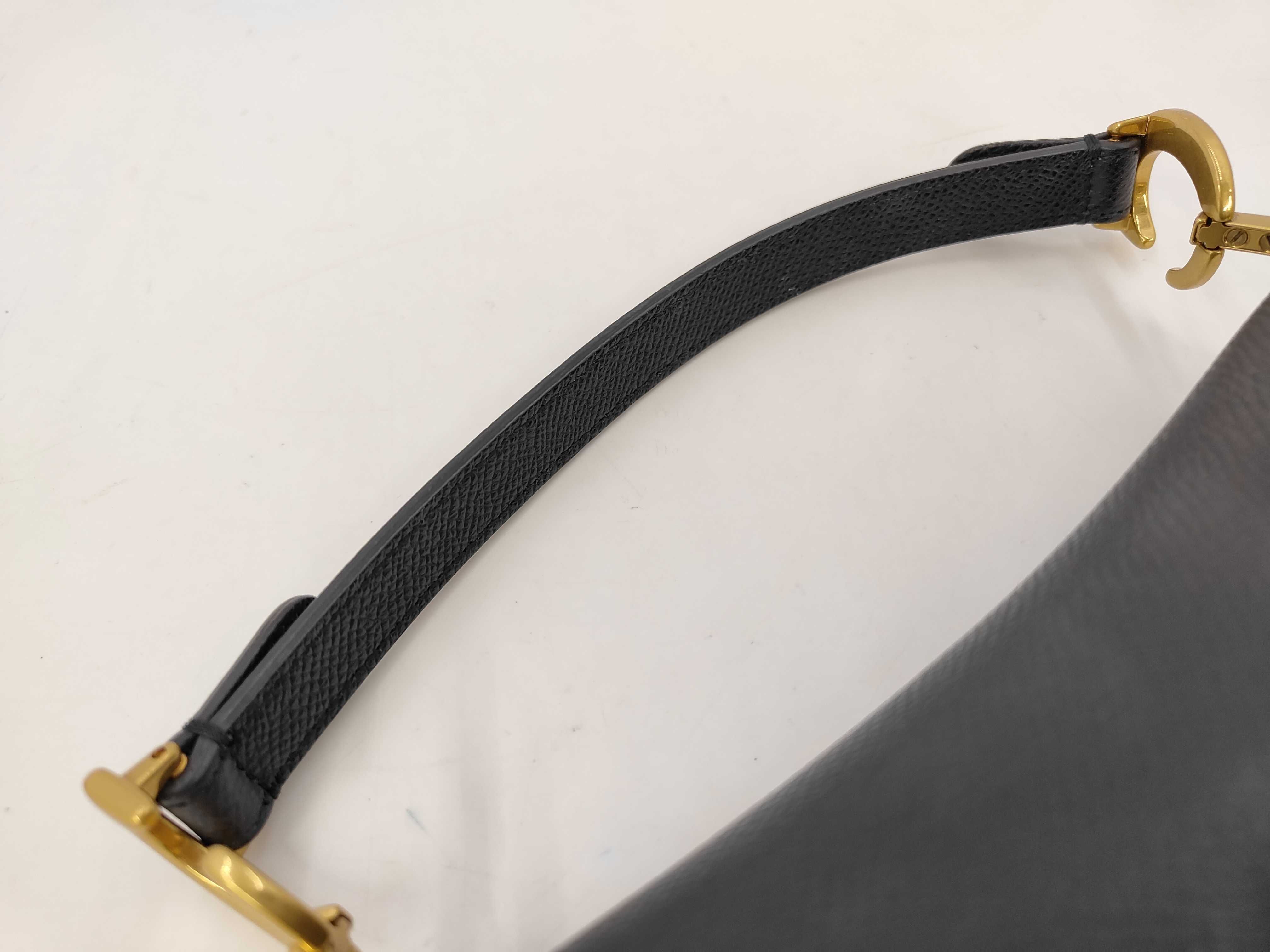 Saddle Black Handbag — view 5