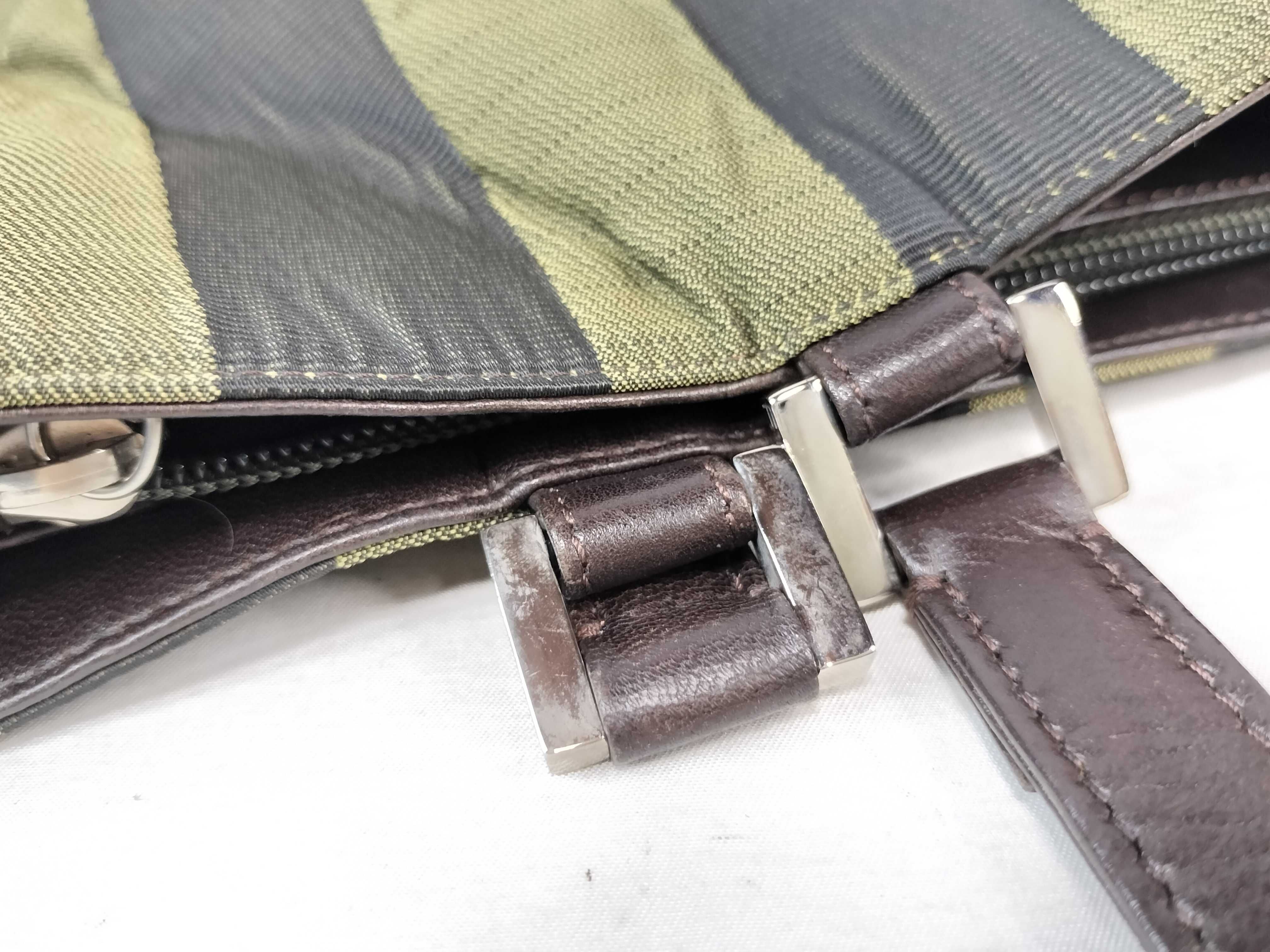 Pecan Pattern Nylon Leather Handle Tote Bag — view 13
