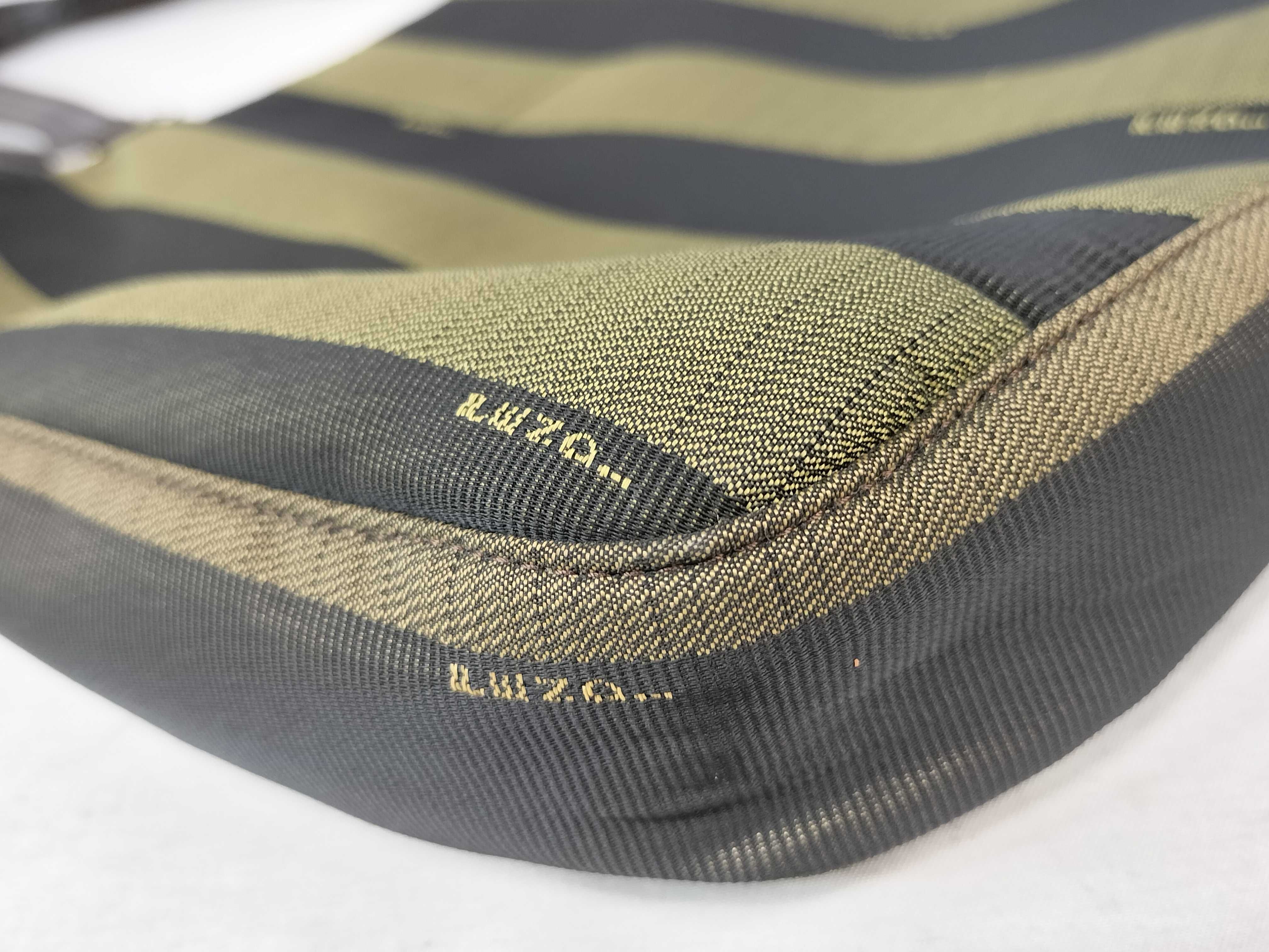 Pecan Pattern Nylon Leather Handle Tote Bag — view 6