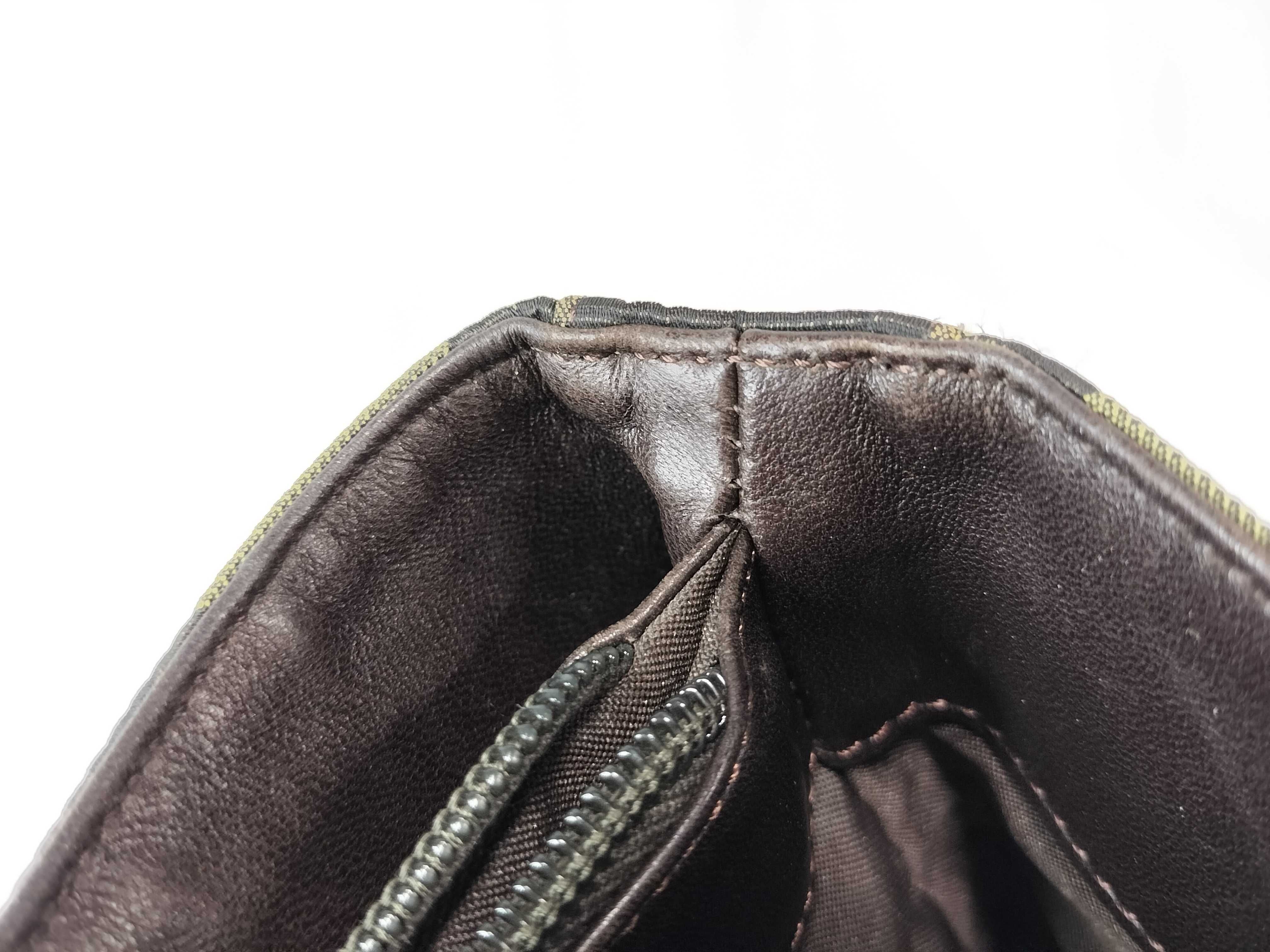 Pecan Pattern Nylon Leather Handle Tote Bag — view 8