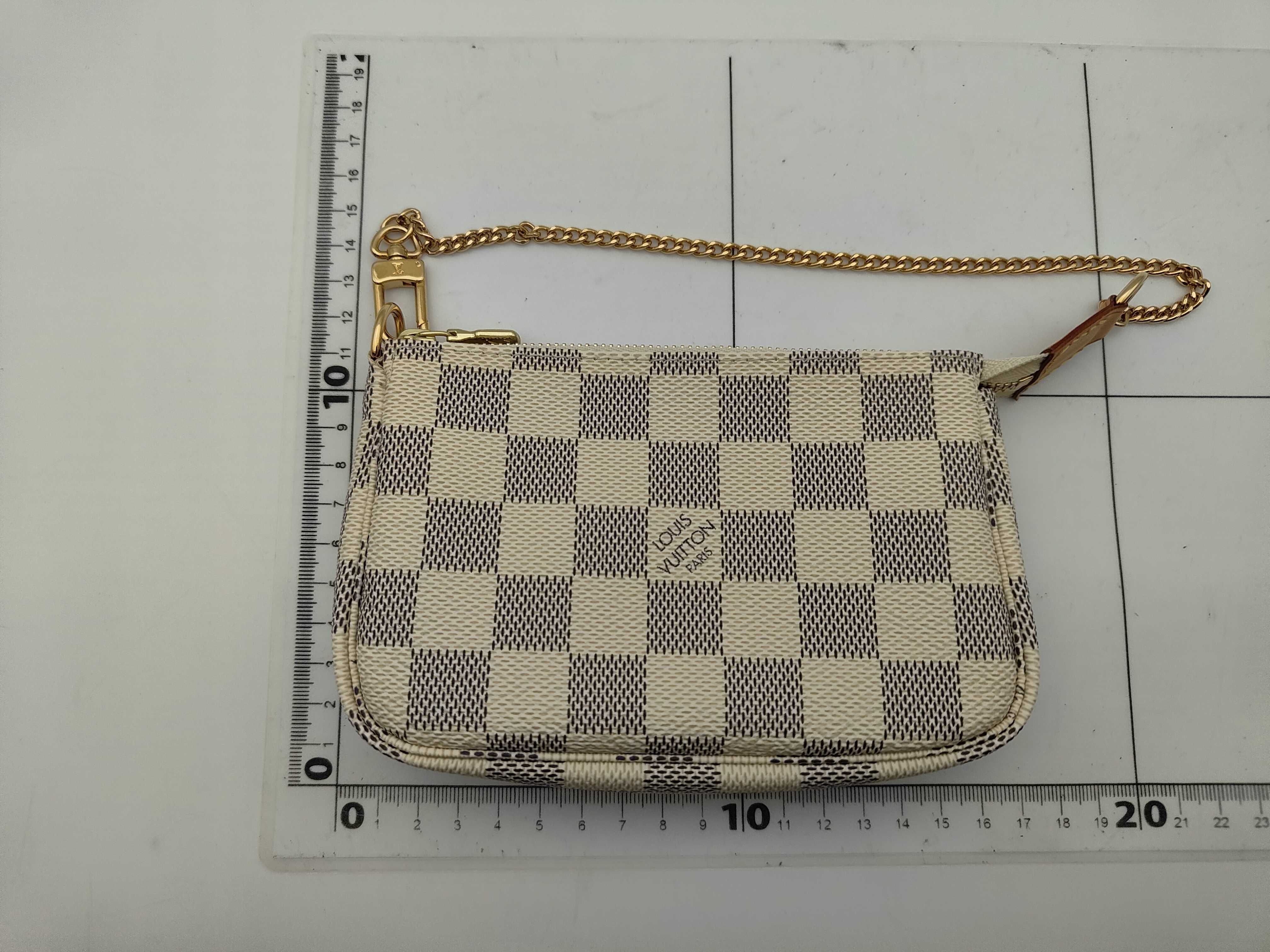 Damier Azur Louis Vuitton Damier Azur Accessoires N58010 Handbag — view 2