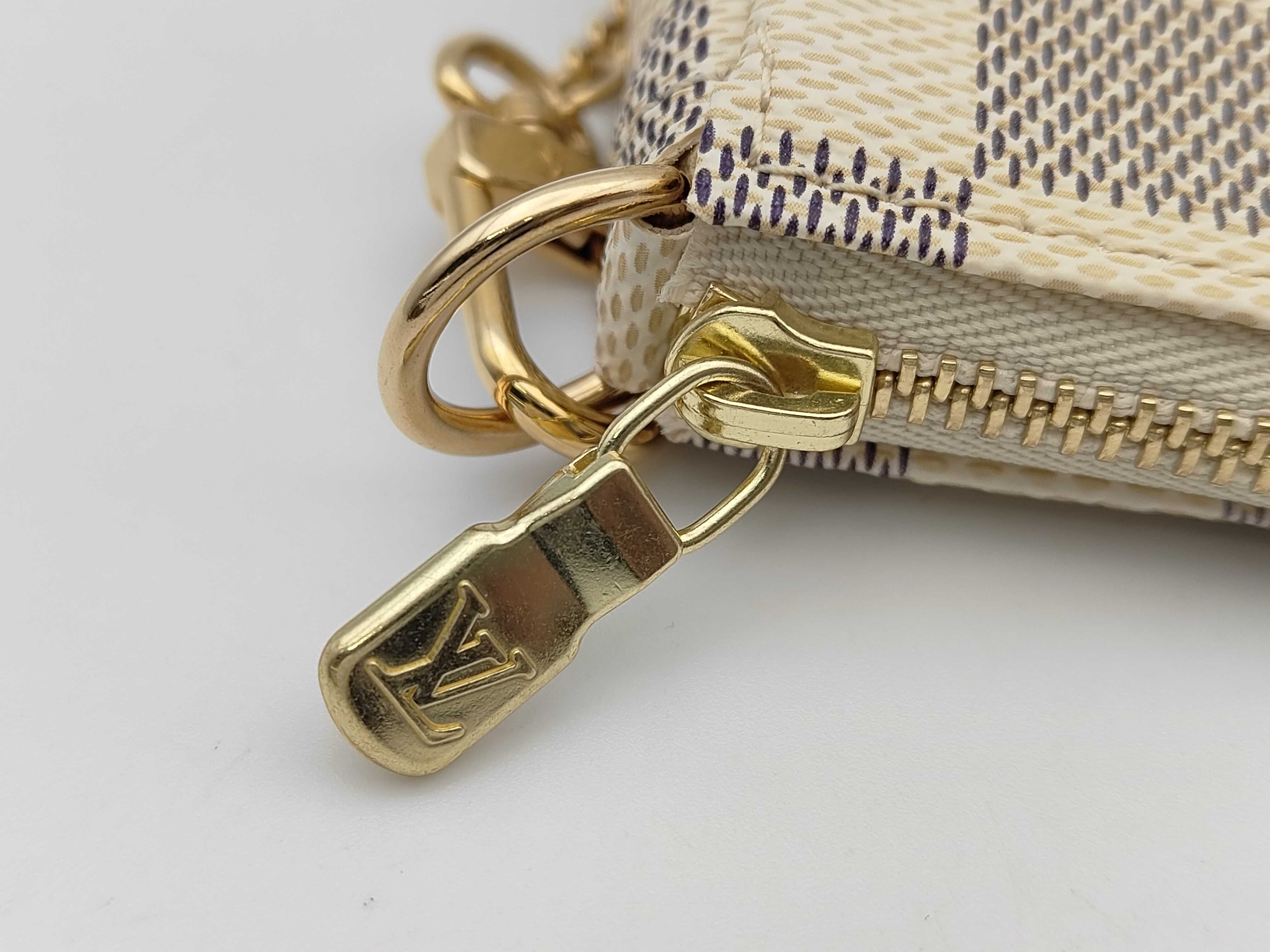 Damier Azur Louis Vuitton Damier Azur Accessoires N58010 Handbag — view 4