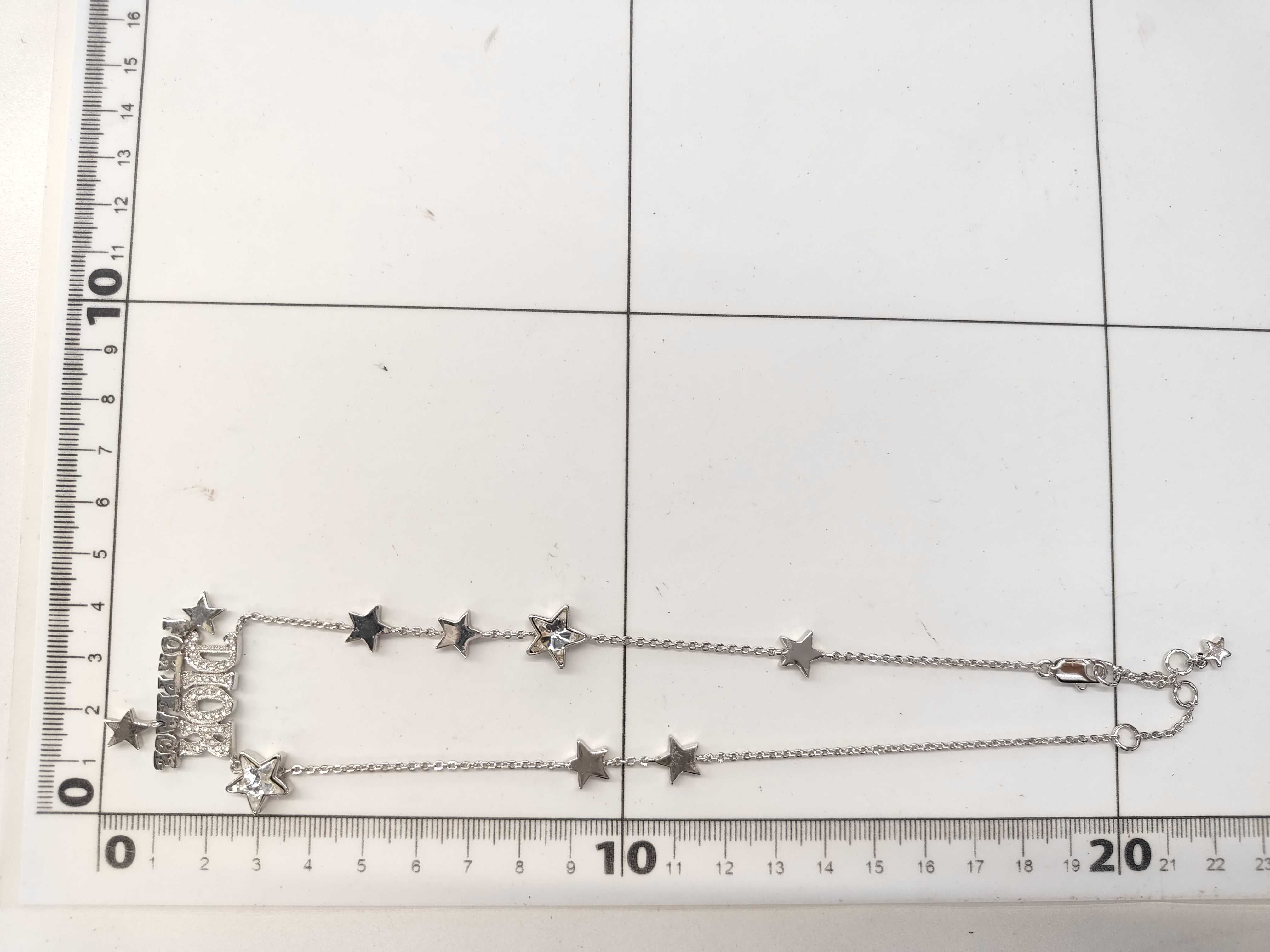 Star Rhinestone Pendant Necklace — view 6