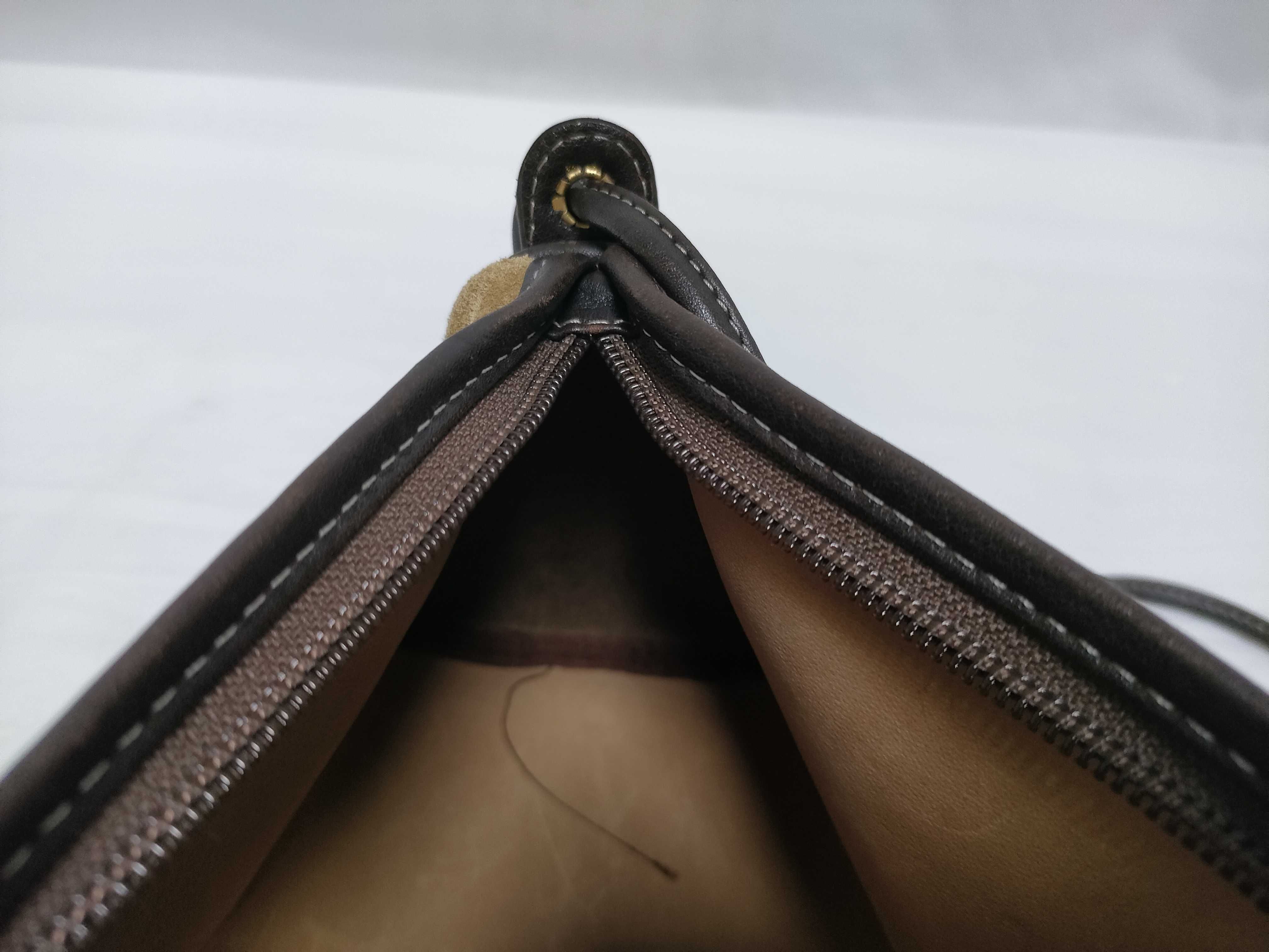Anagram Suede Shoulder Bag — view 8