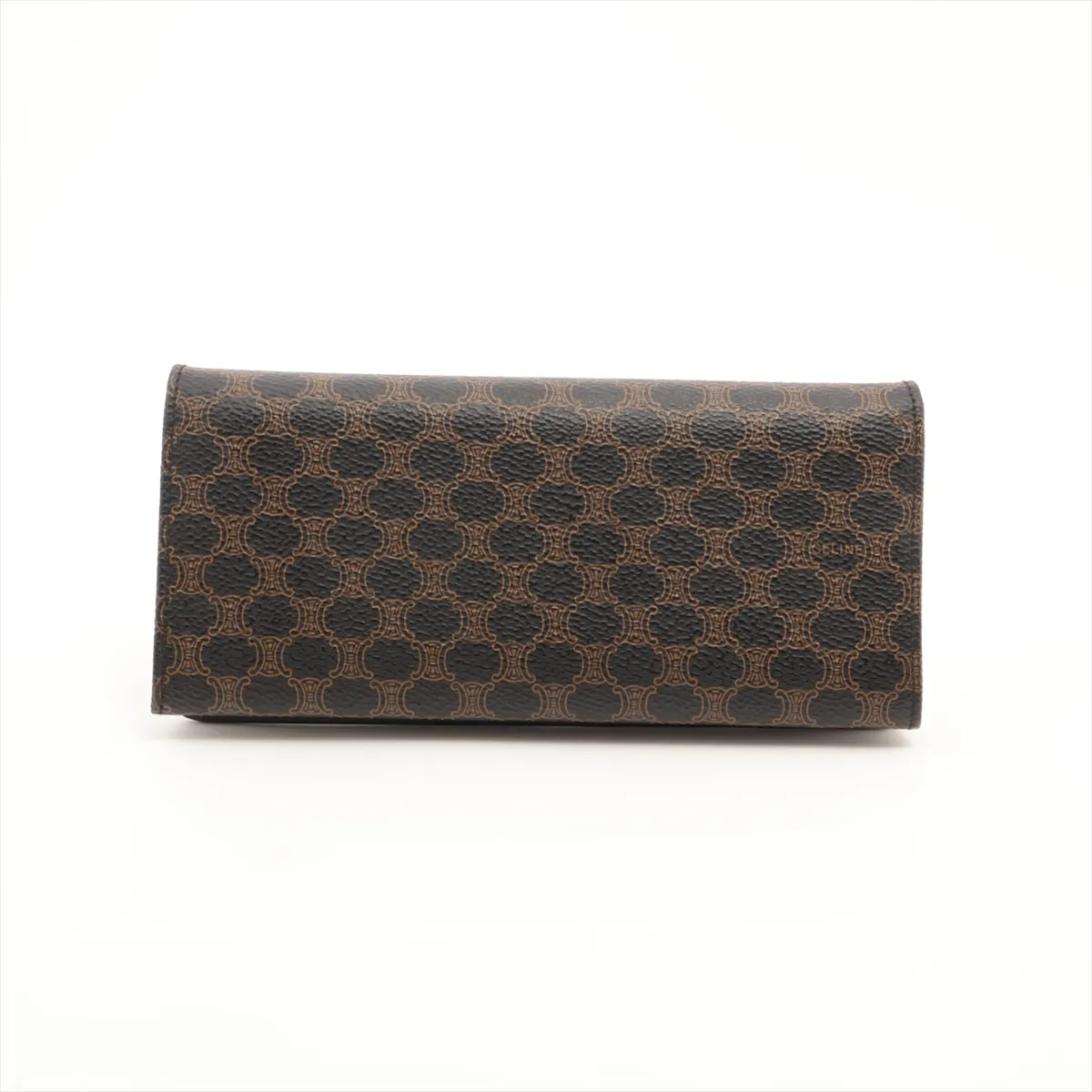 Macadam Leather Long Wallet, Black — view 2