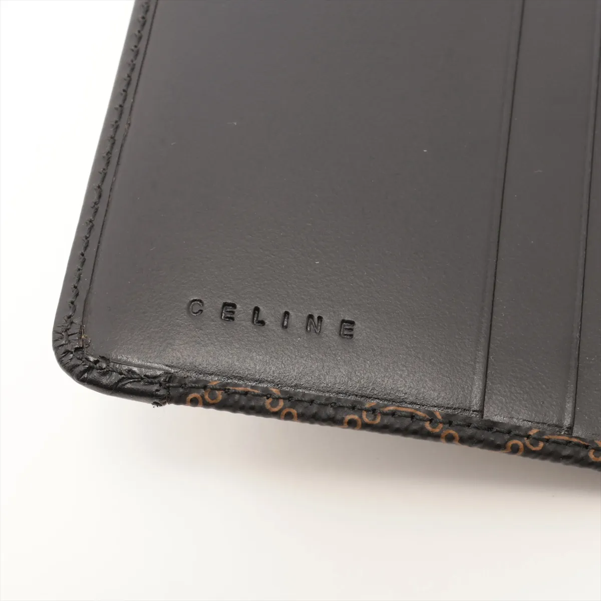 Macadam Leather Long Wallet, Black — view 8