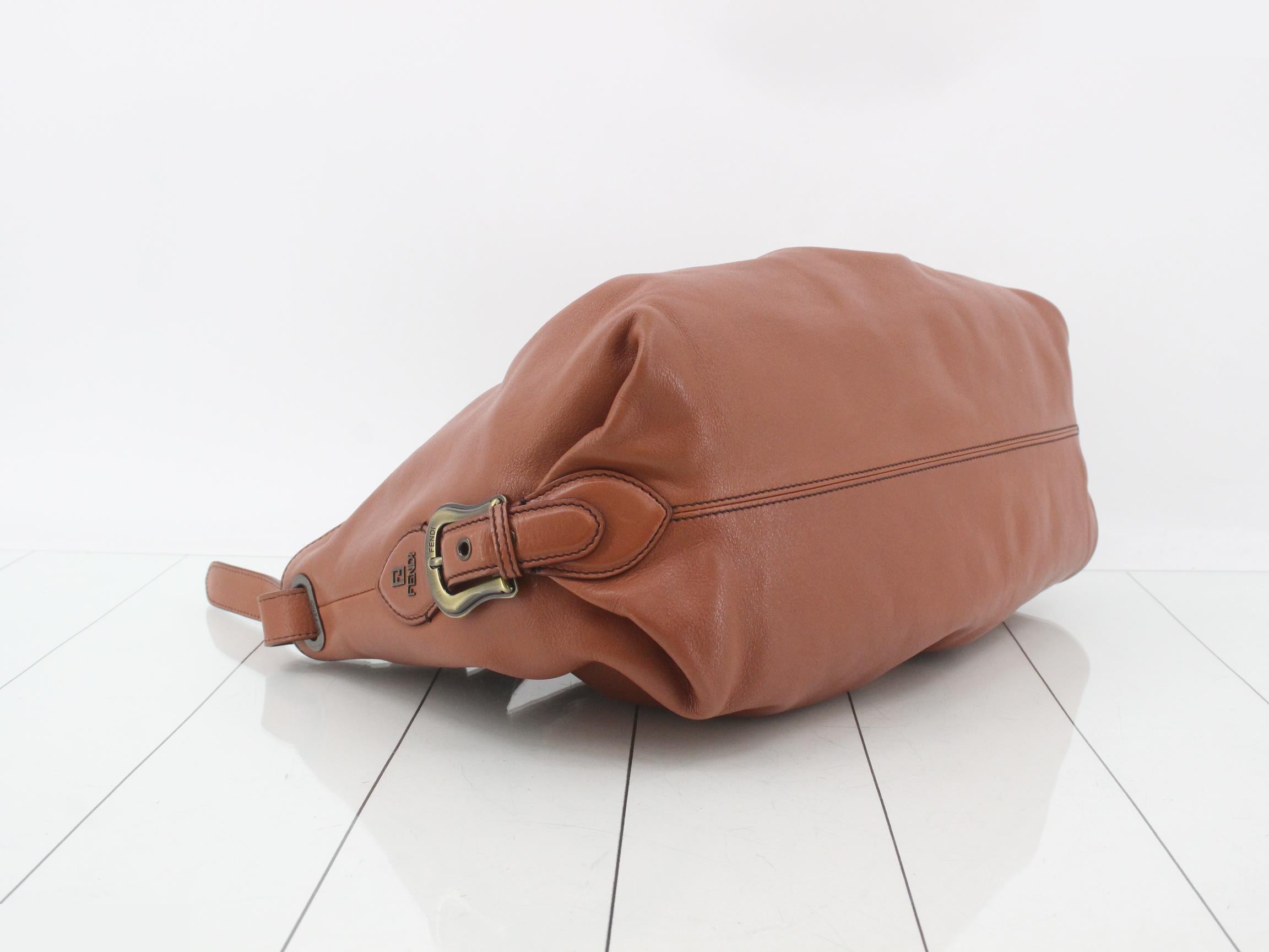 Leather one-shoulder bag — view 5