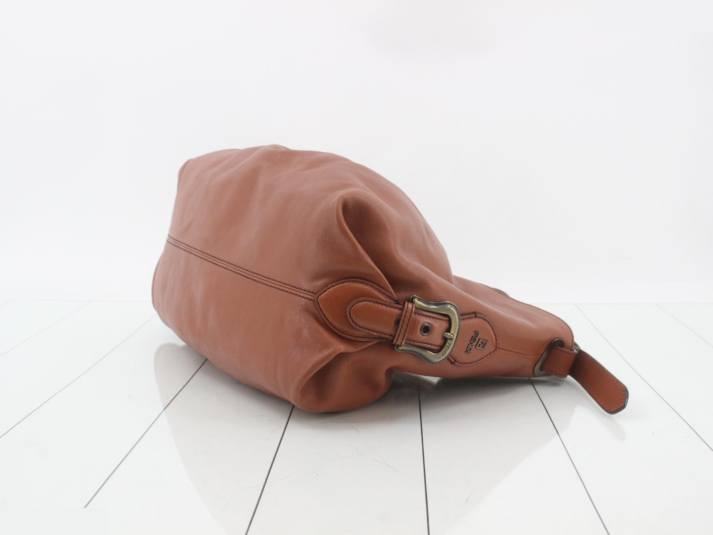 Leather one-shoulder bag — view 6