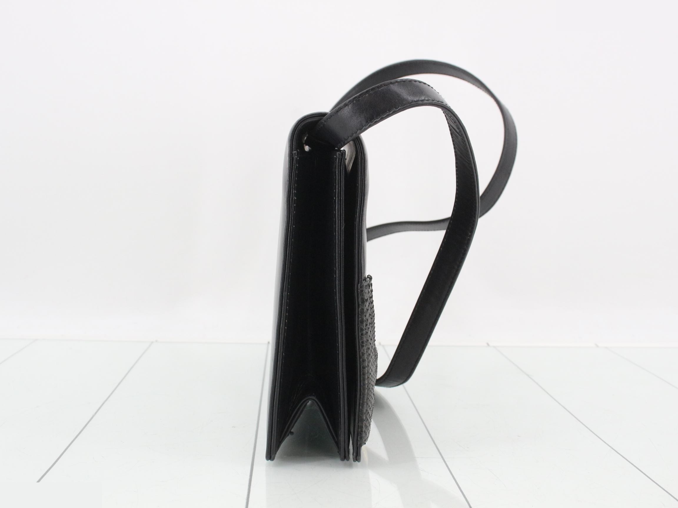 Ribbon Line (Bag) / Shoulder Bag - Python — view 4