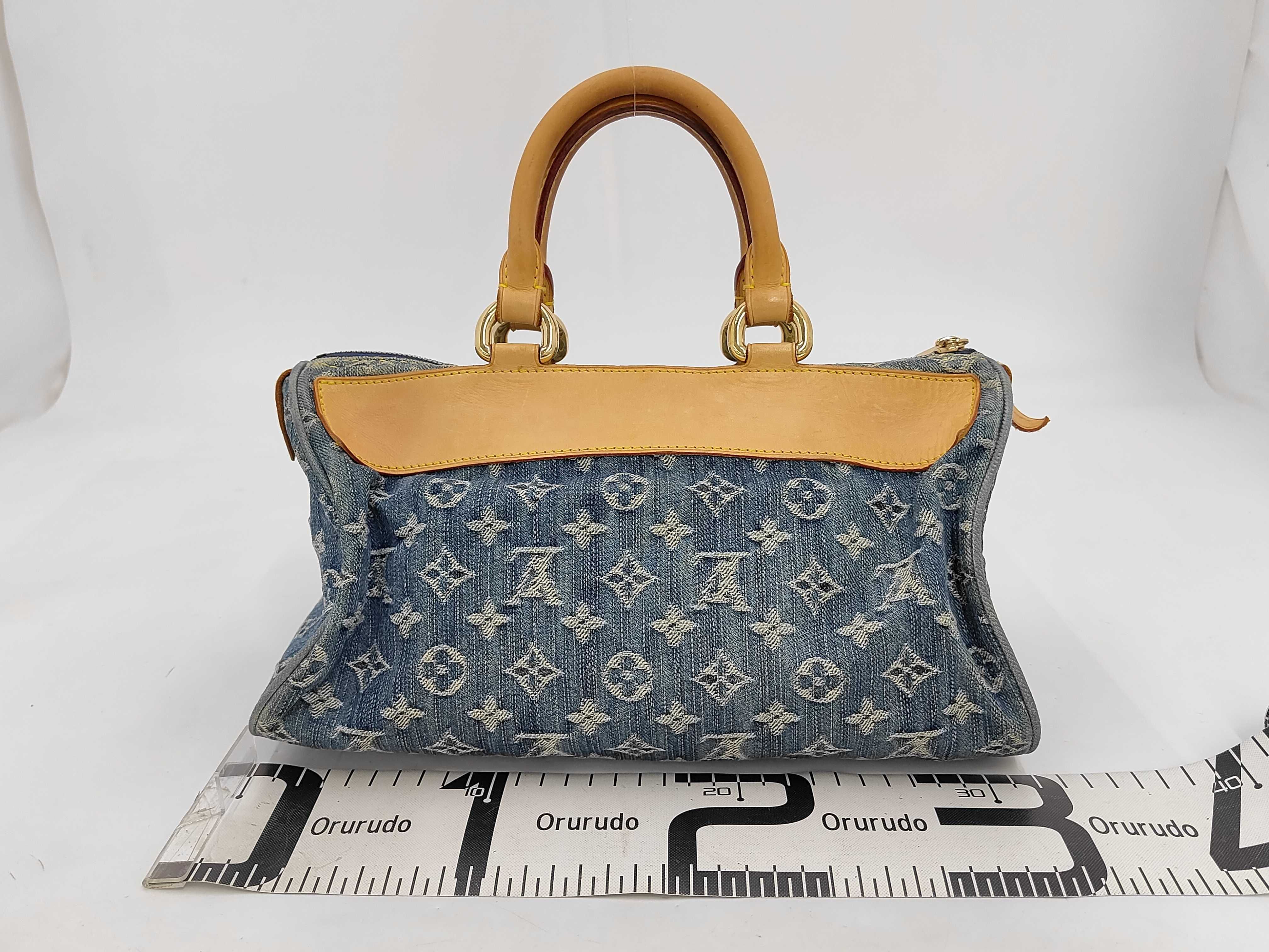 Neo Speedy Handbag Monogram Denim M95019 Handbag — view 2