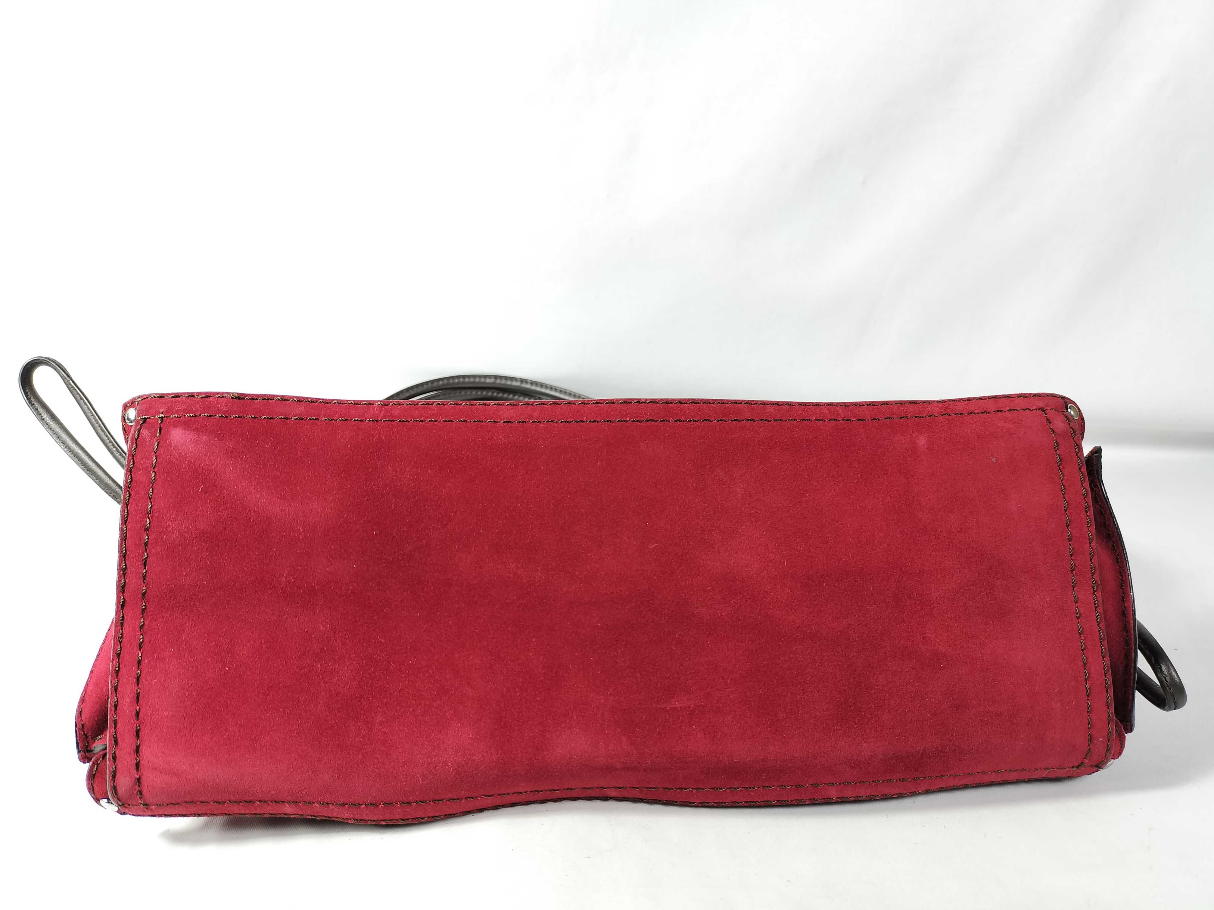 Suede Anagram Tote Bag — view 6