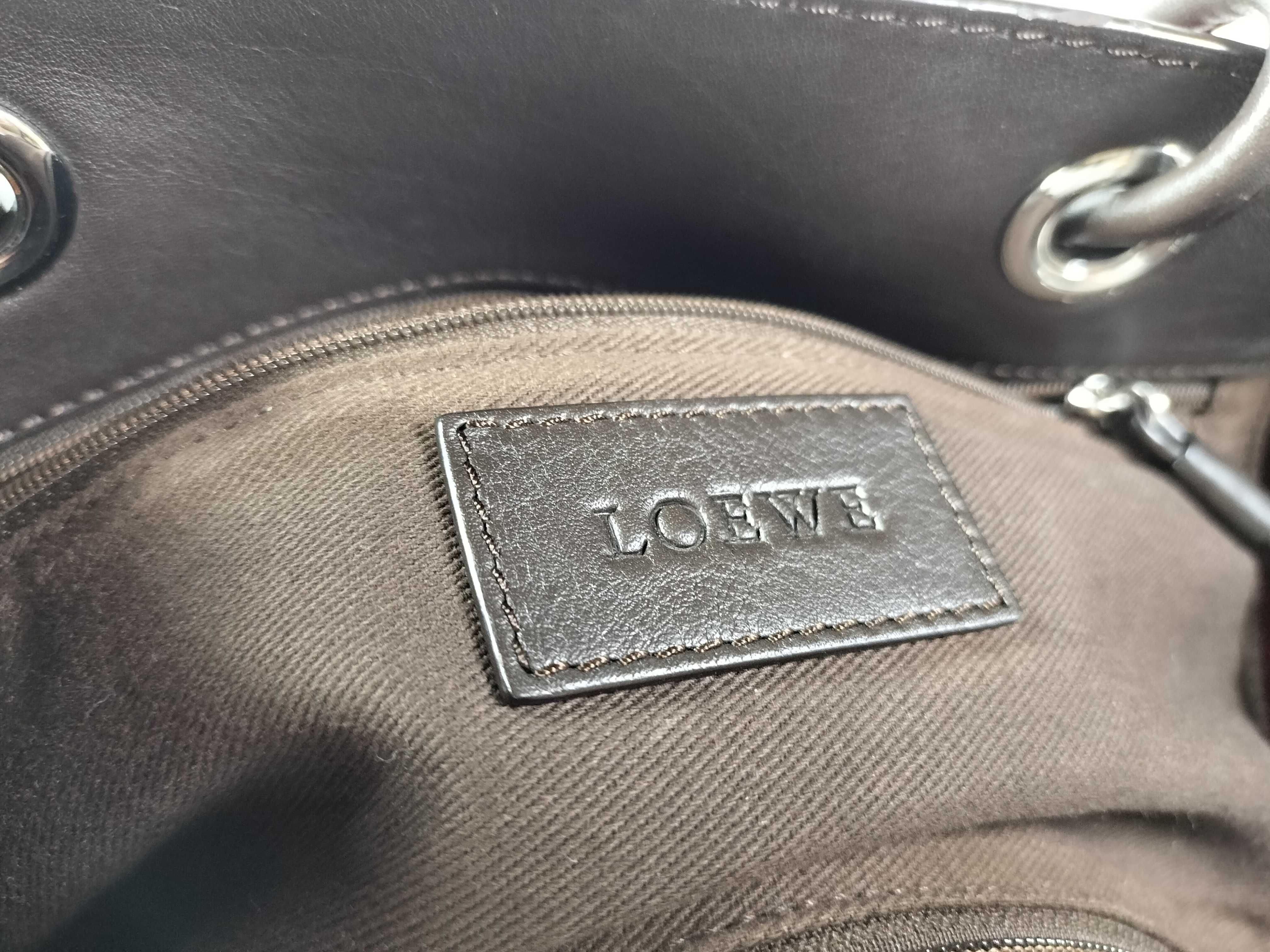 Suede Anagram Tote Bag — view 9