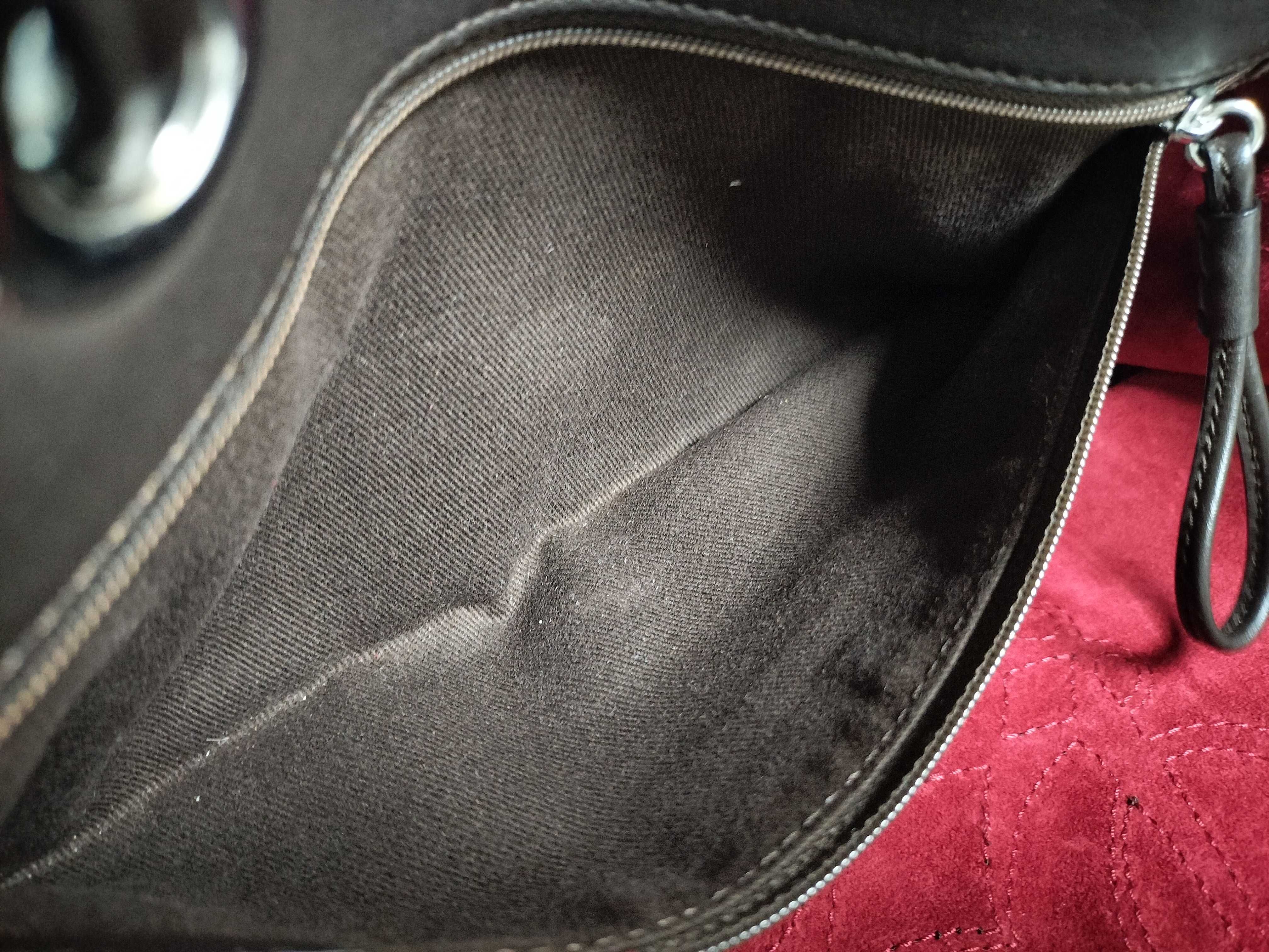 Suede Anagram Tote Bag — view 10