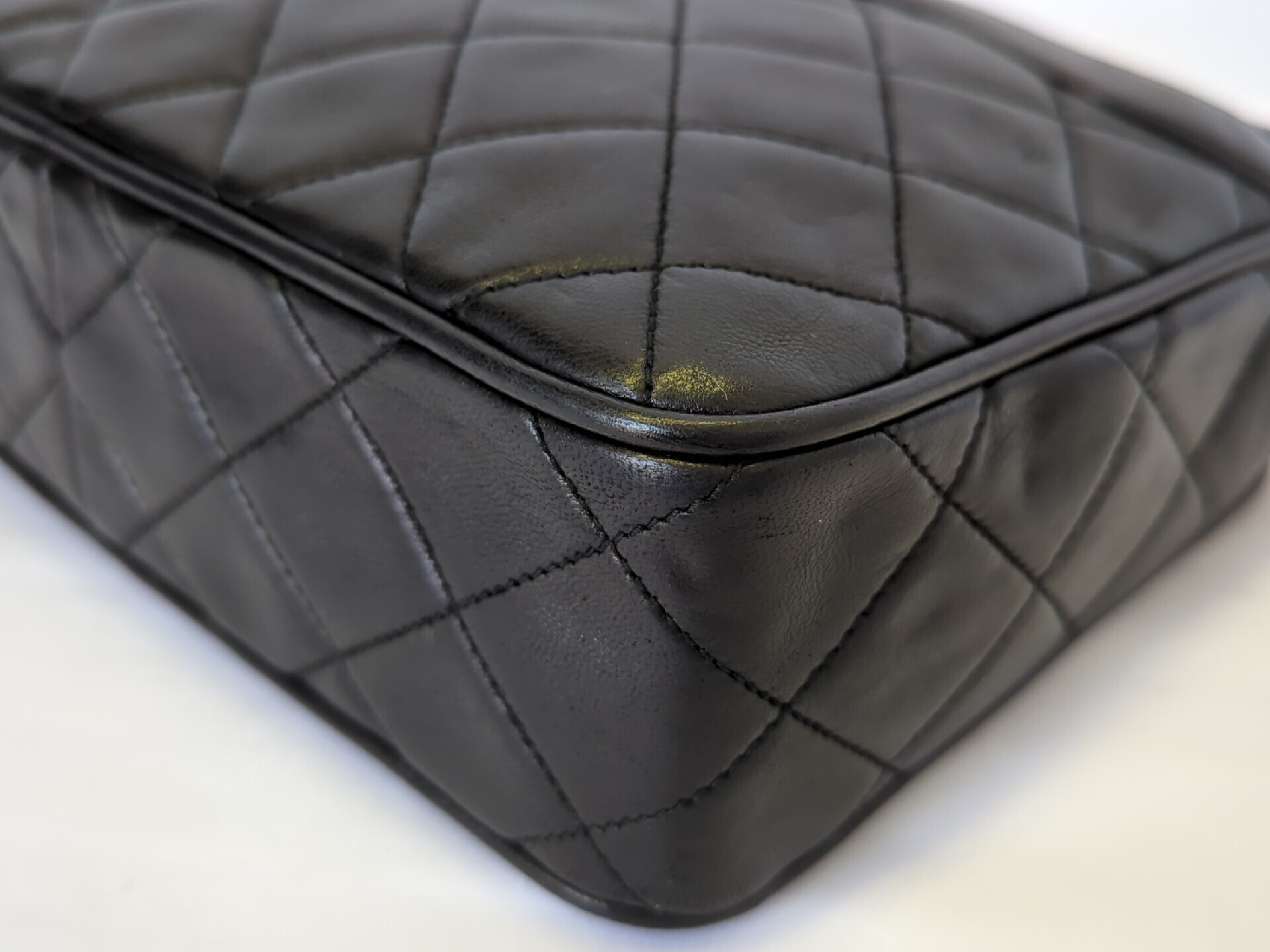 lambskin fringe chain shoulder bag — view 4