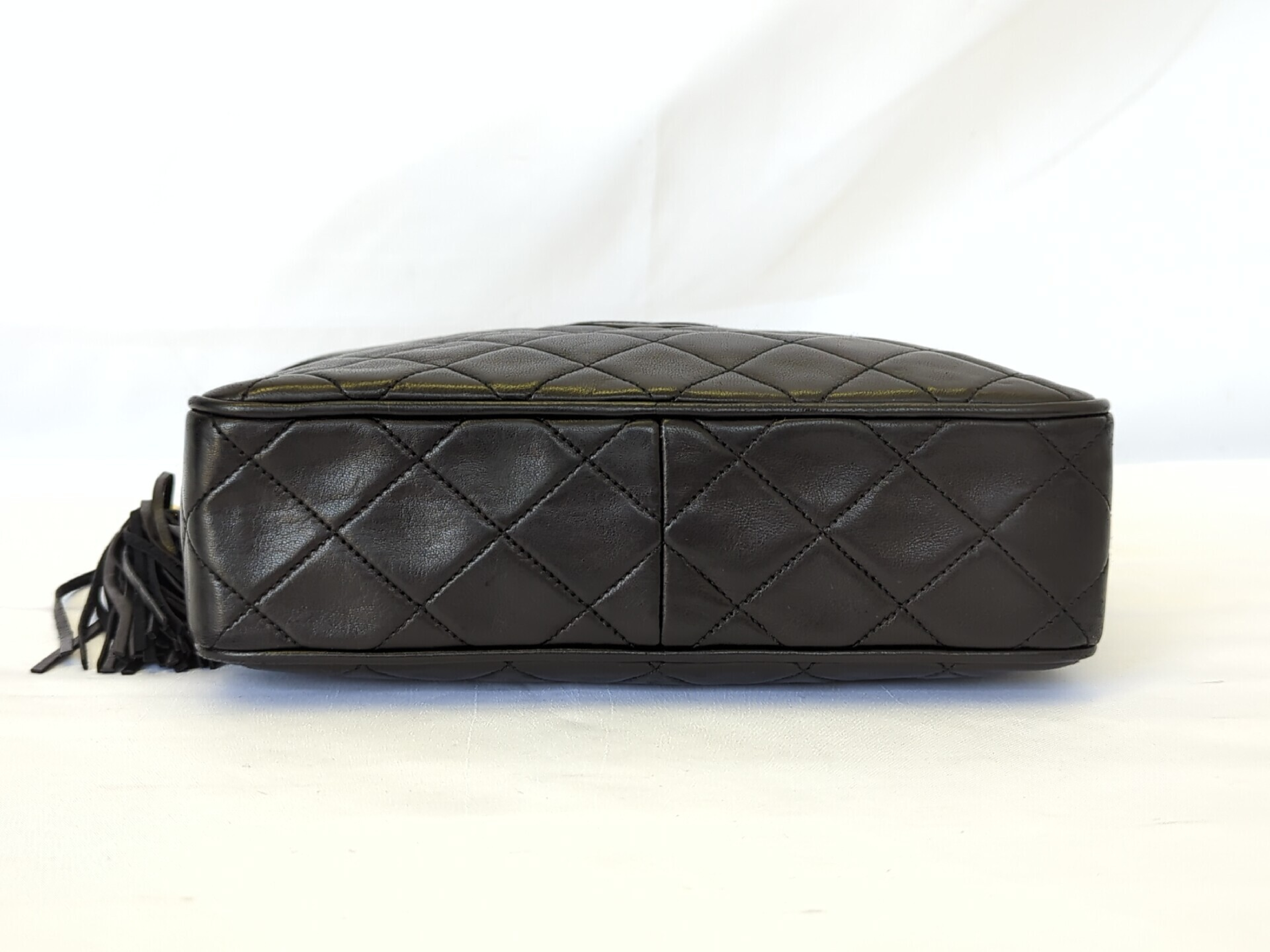 lambskin fringe chain shoulder bag — view 5